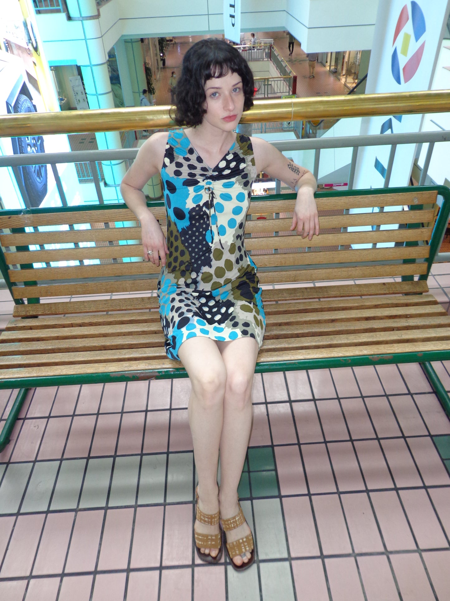 Moschino Cheap and Chic - Patchwork Dot Dress