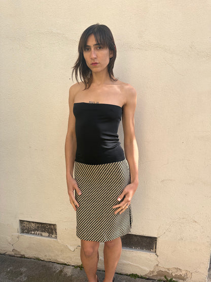 Two Toned Tube Dress