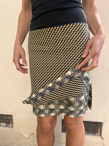 Two Toned Tube Dress