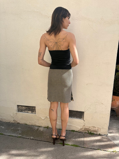 Two Toned Tube Dress