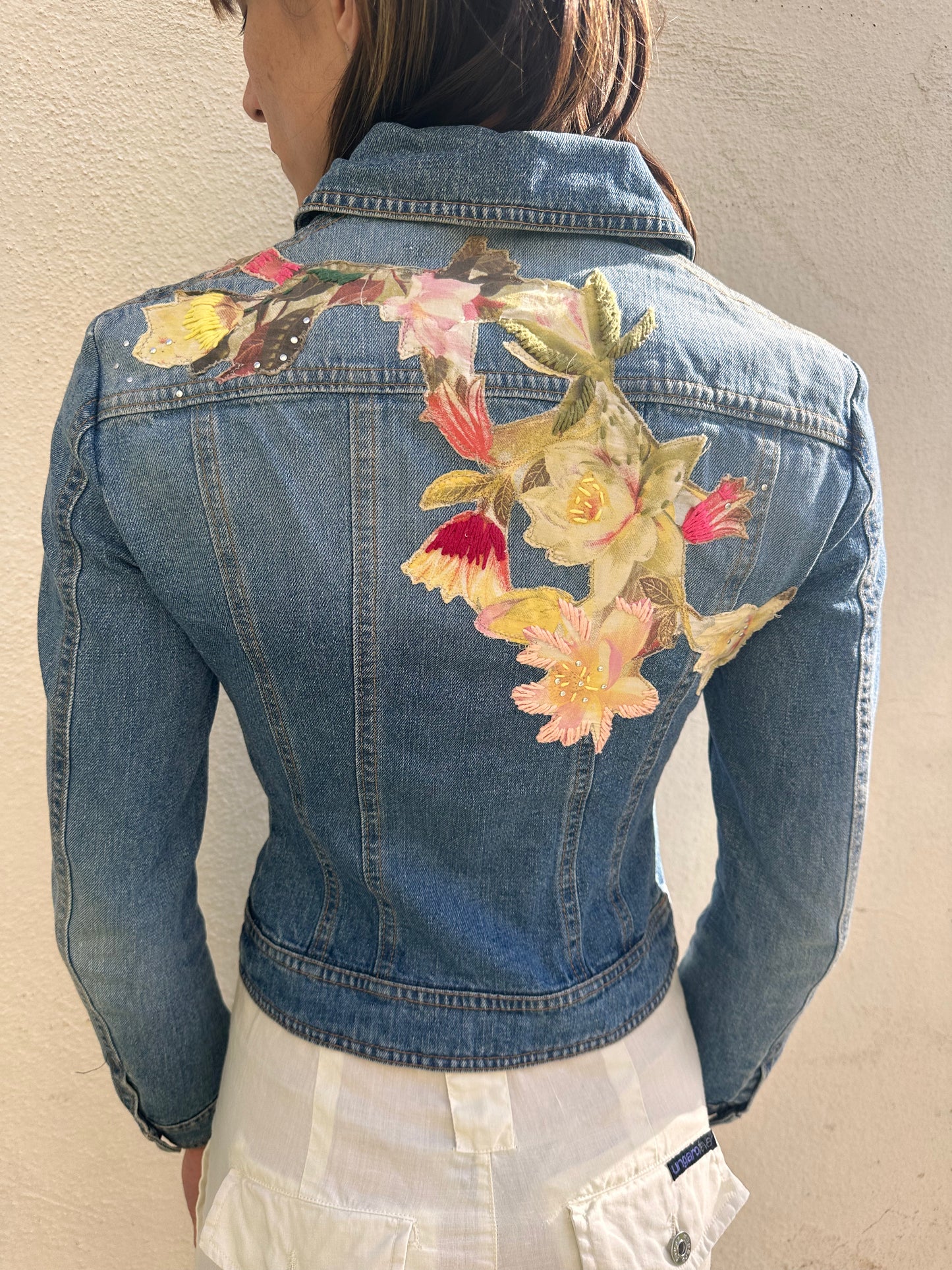 Embroidered Denim Jacket
