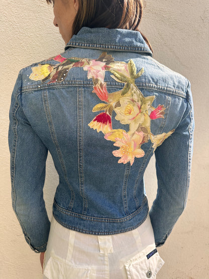 Embroidered Denim Jacket