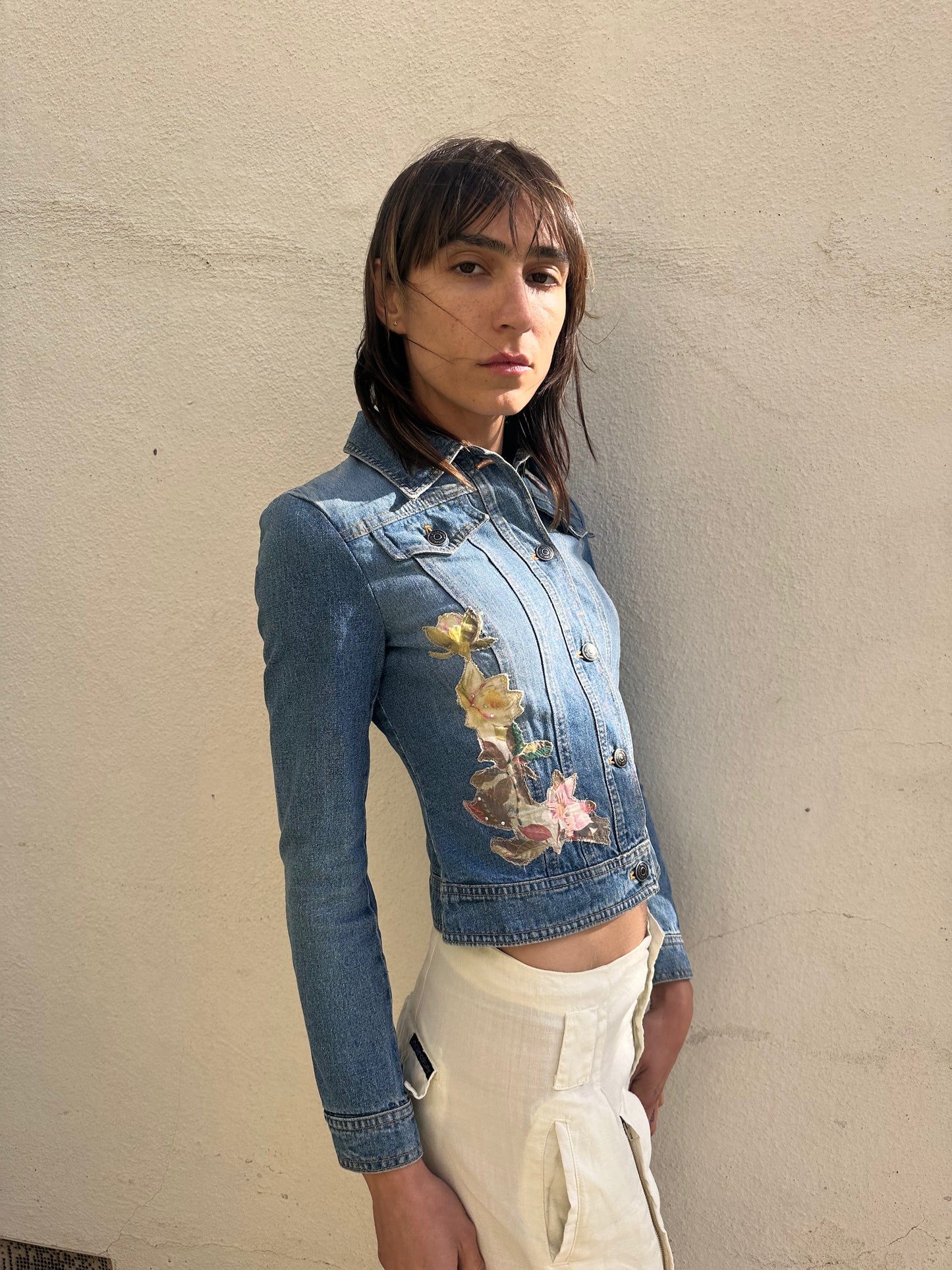 Embroidered Denim Jacket