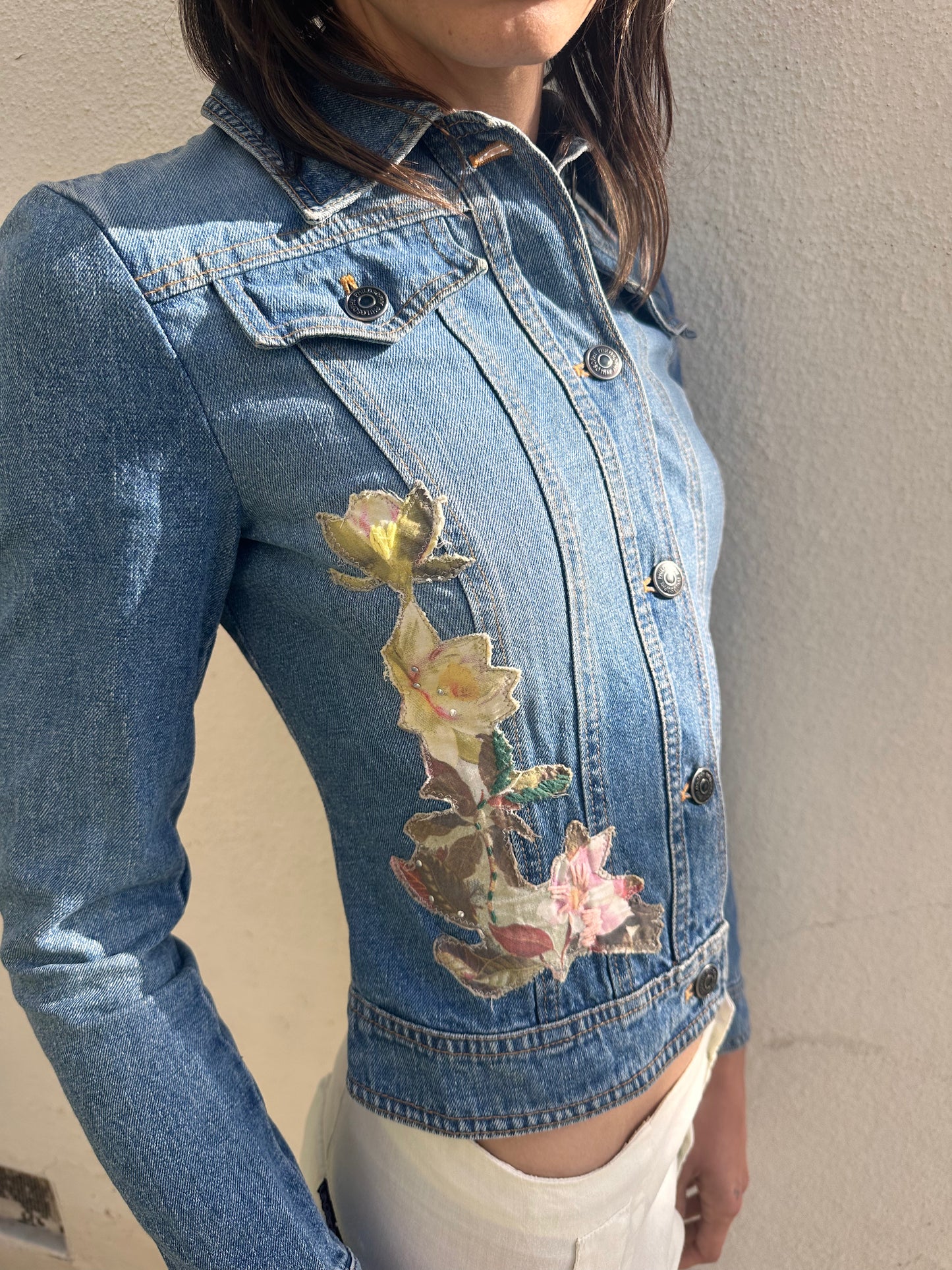 Embroidered Denim Jacket