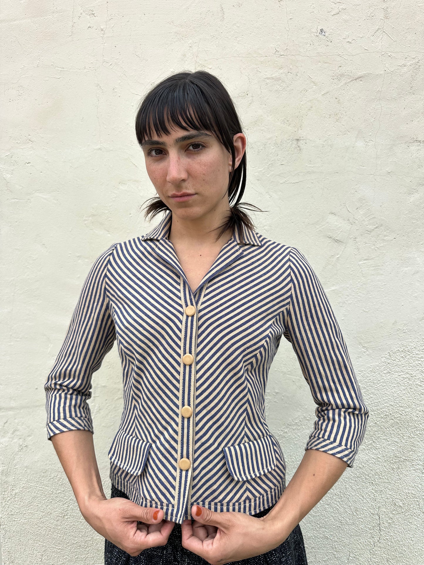 Philosophy di Alberta Ferretti - Seersucker Cotton Jacket