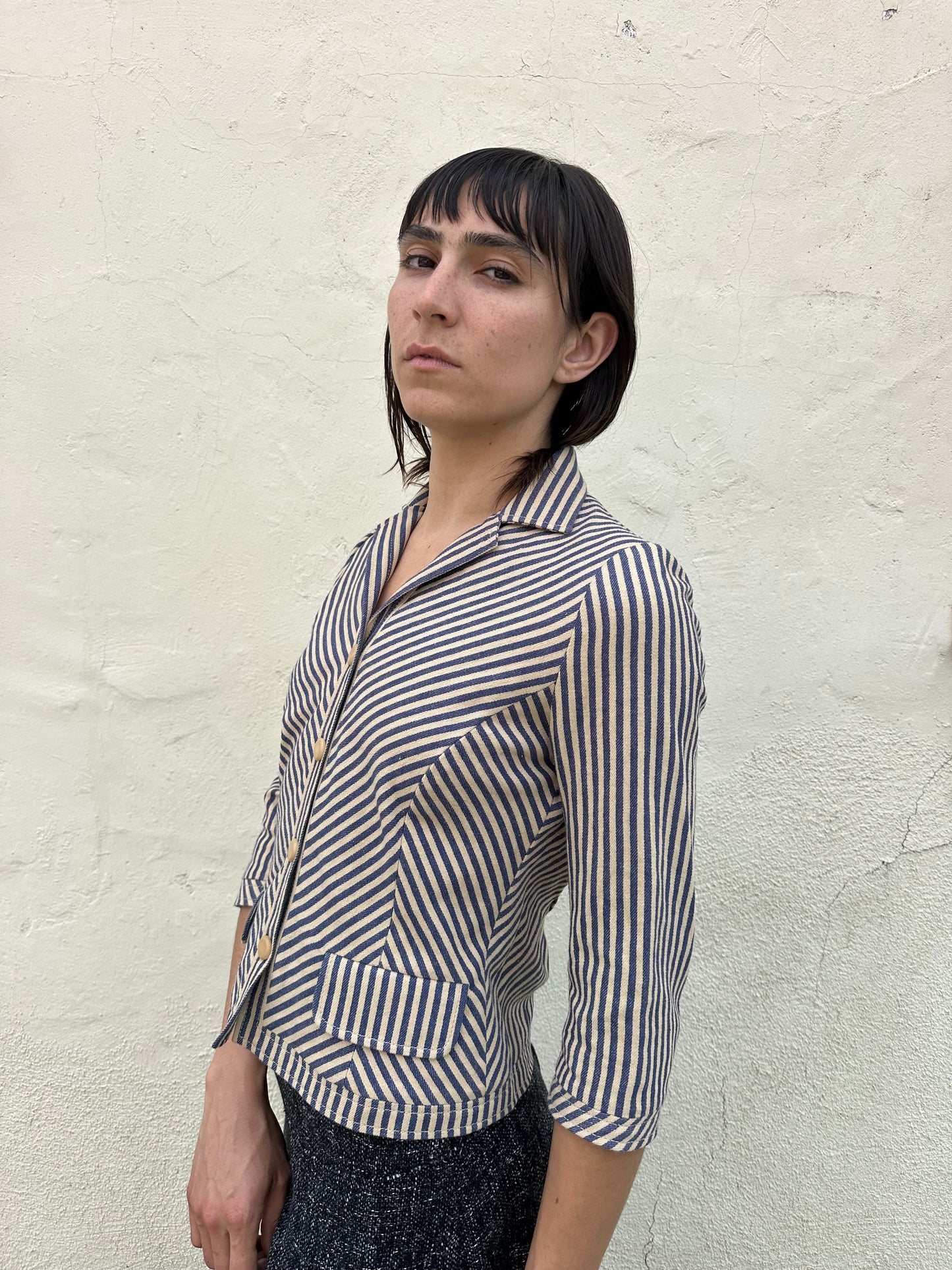 Philosophy di Alberta Ferretti - Seersucker Cotton Jacket