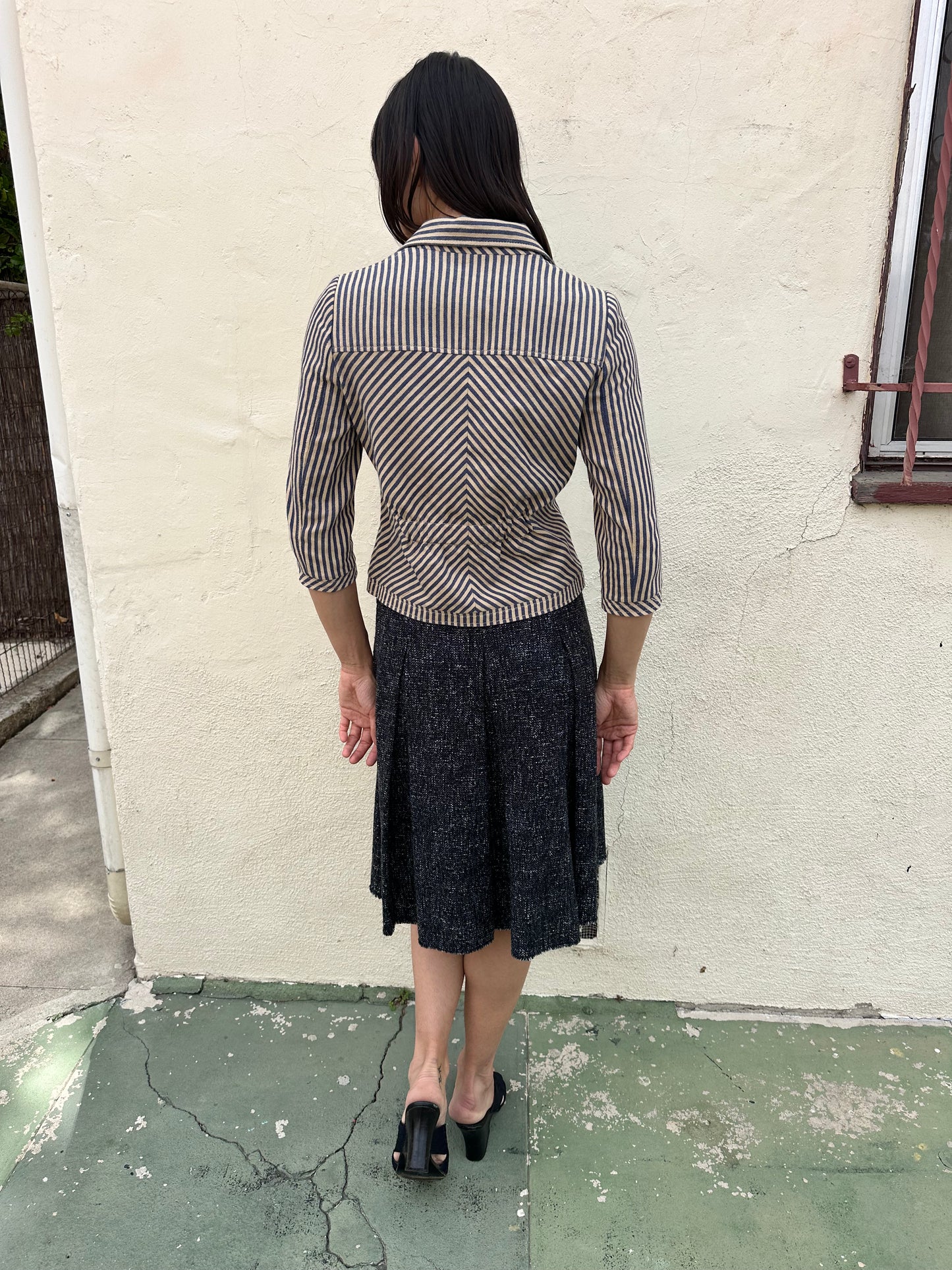 Philosophy di Alberta Ferretti - Seersucker Cotton Jacket