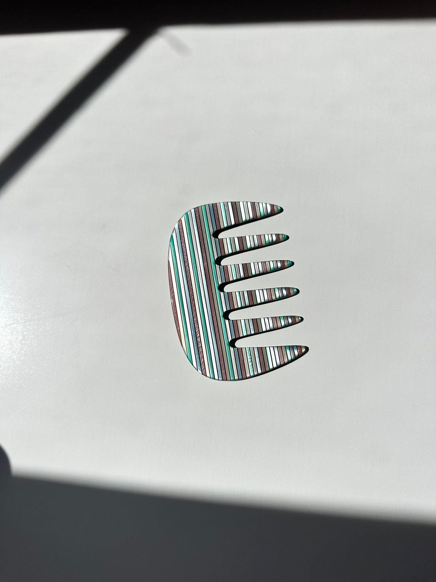Wide Stripe Hair Comb