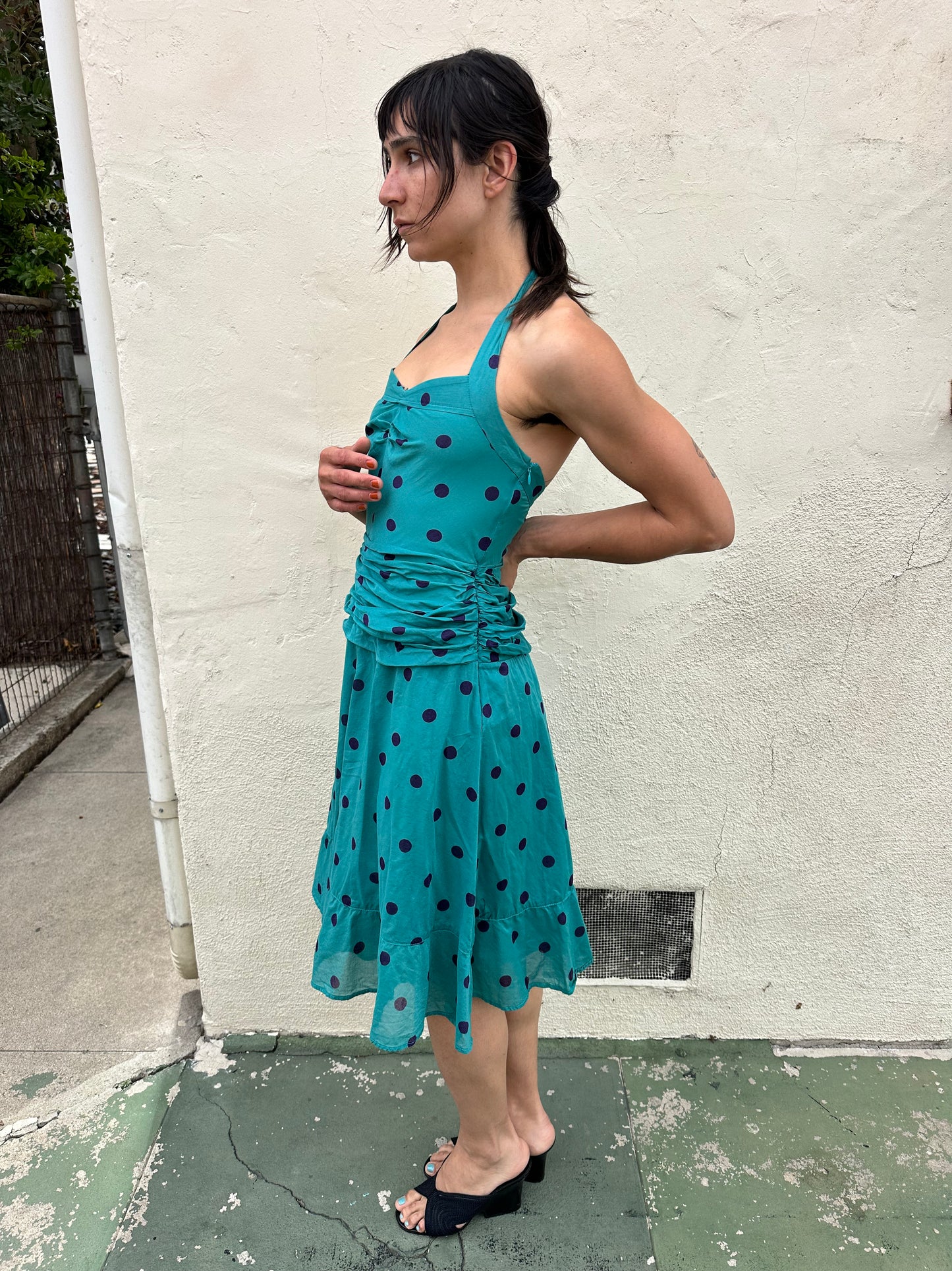 Marc Jacobs - Turquoise Polkadot Dress