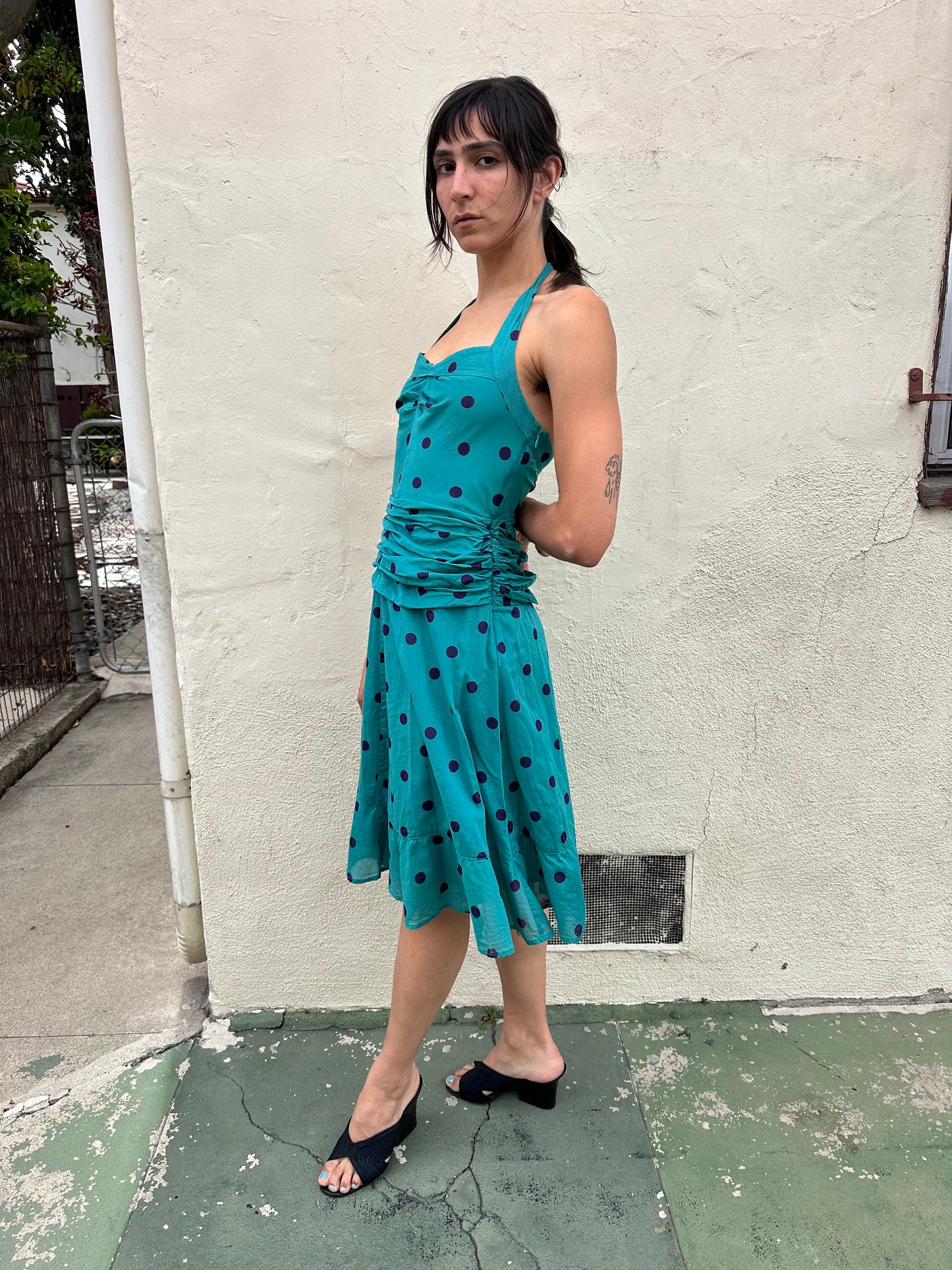 Marc Jacobs - Turquoise Polkadot Dress