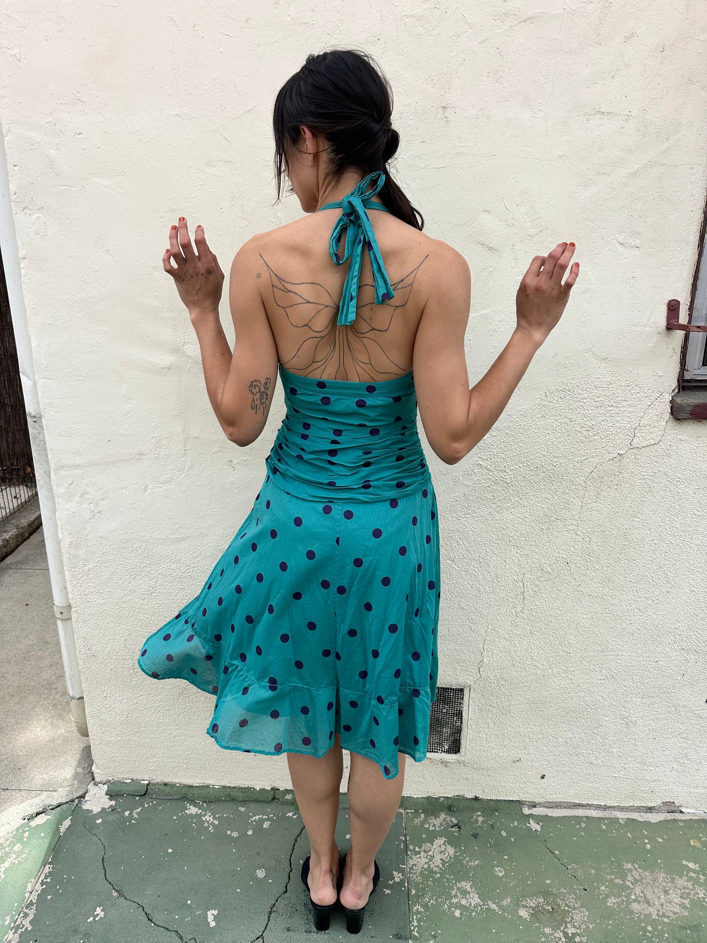 Marc Jacobs - Turquoise Polkadot Dress