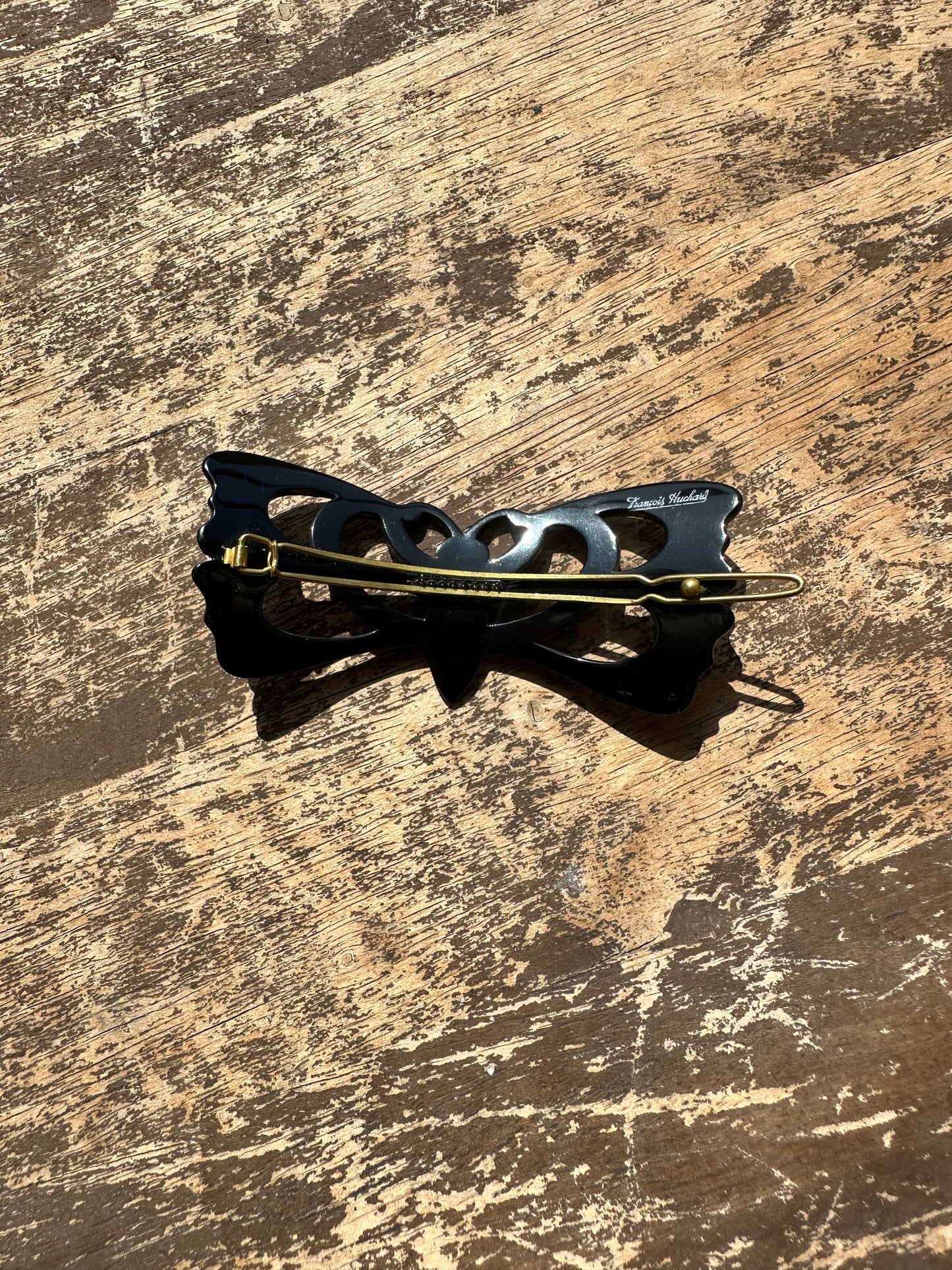 Black Butterfly Clip