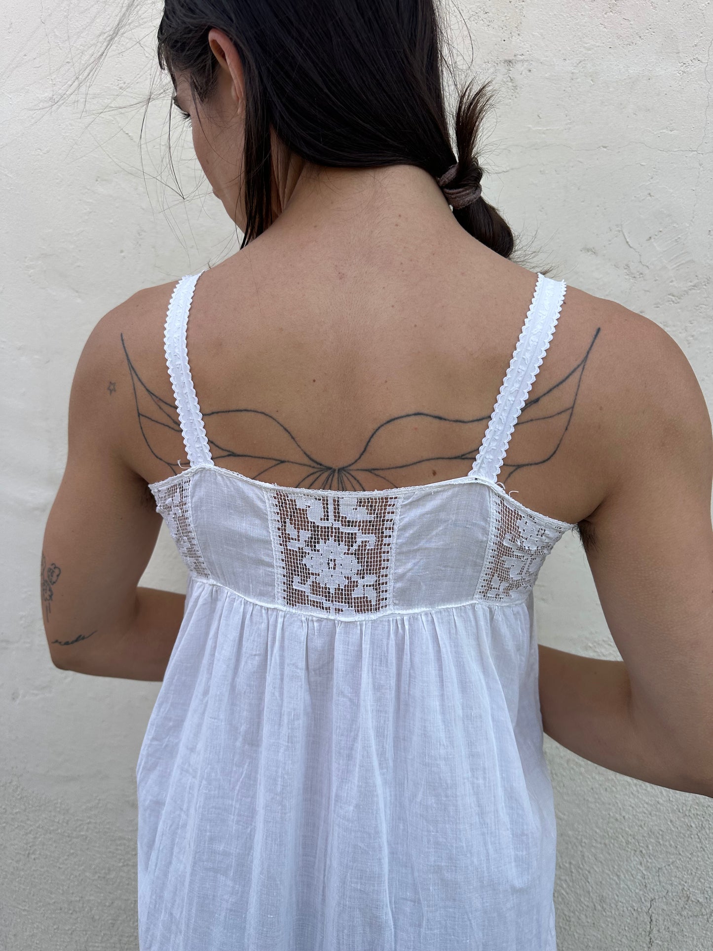 Antique Vintage - French Lace Slip Dress
