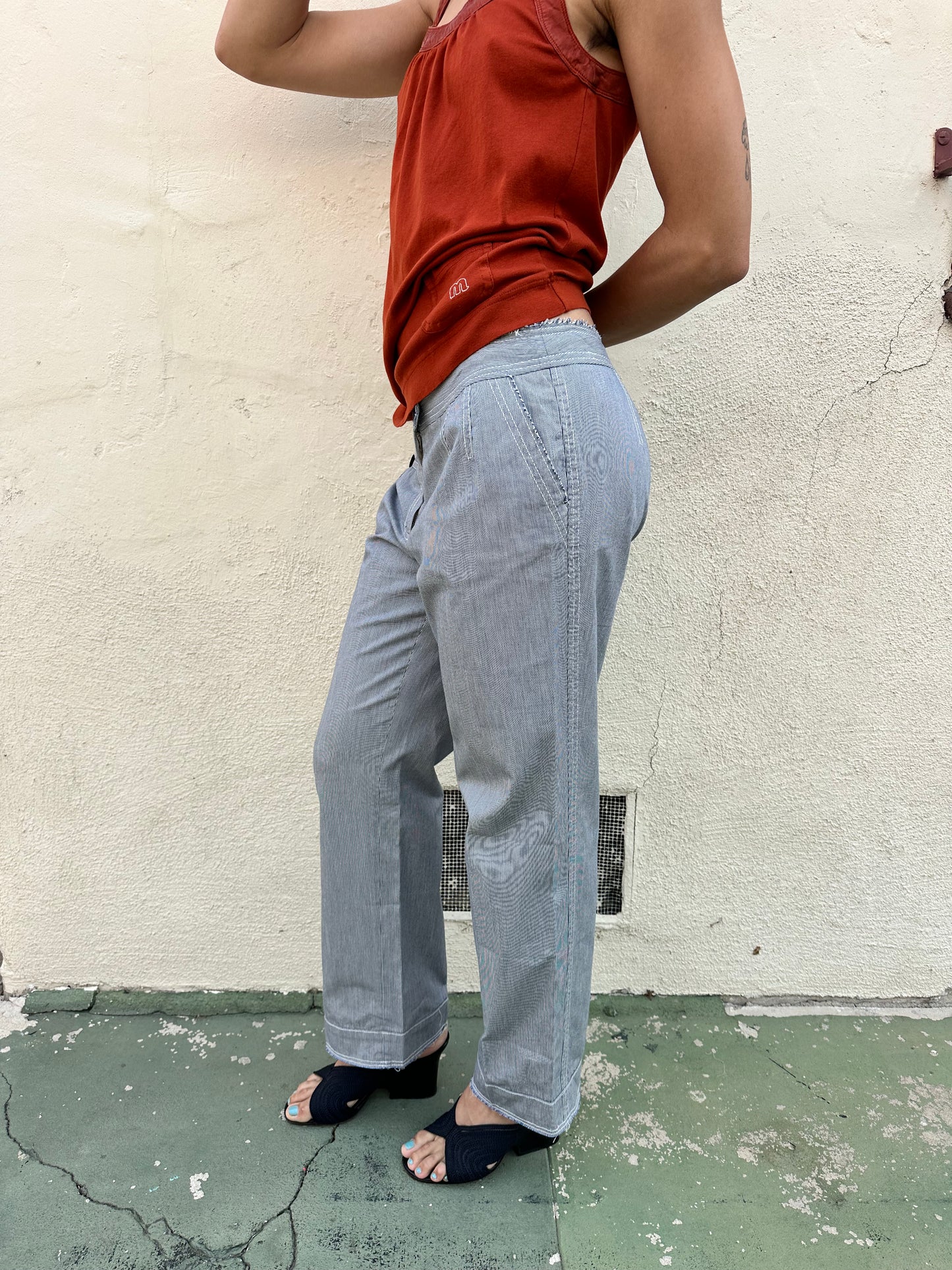 Philosophy di Alberta Ferretti - Seersucker Trouser