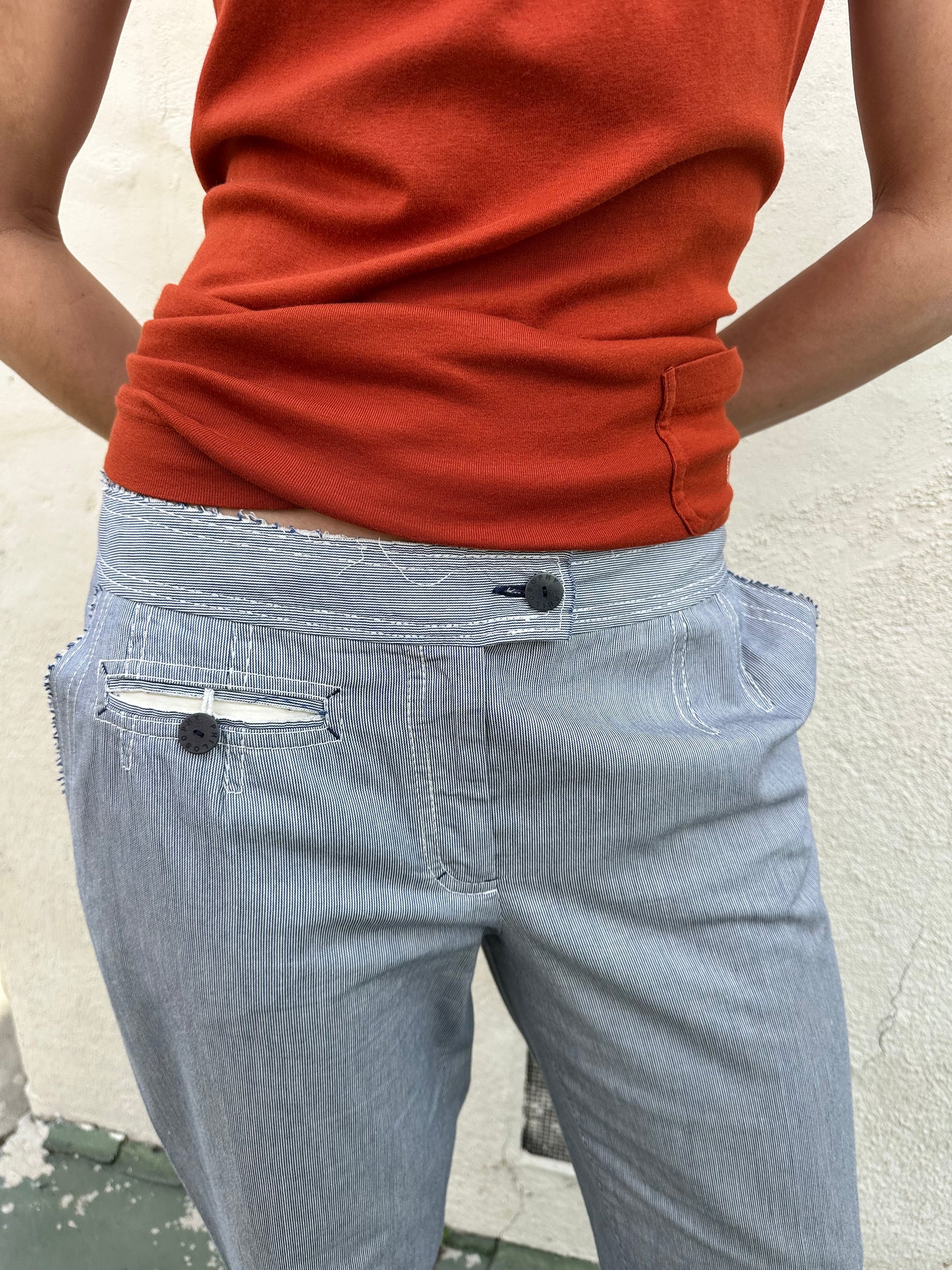 Philosophy di Alberta Ferretti - Seersucker Trouser
