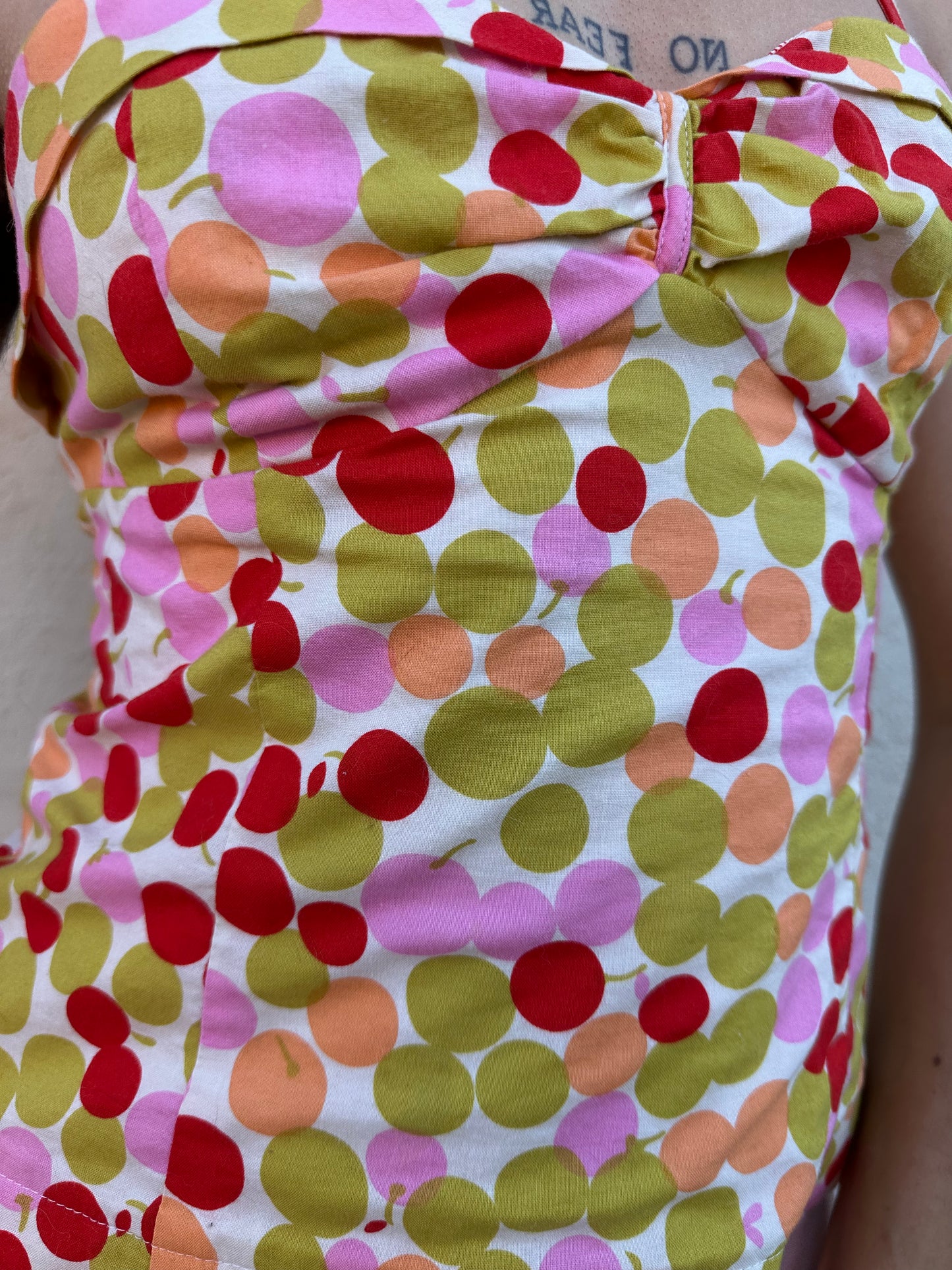 Marc Jacobs - Berry Polkadot Corset Top