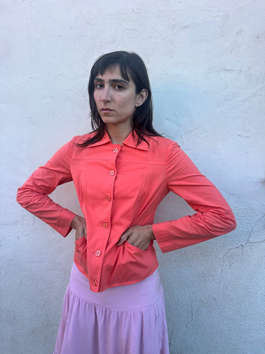 Philosophy di Alberta Ferretti - Peach Light Jacket