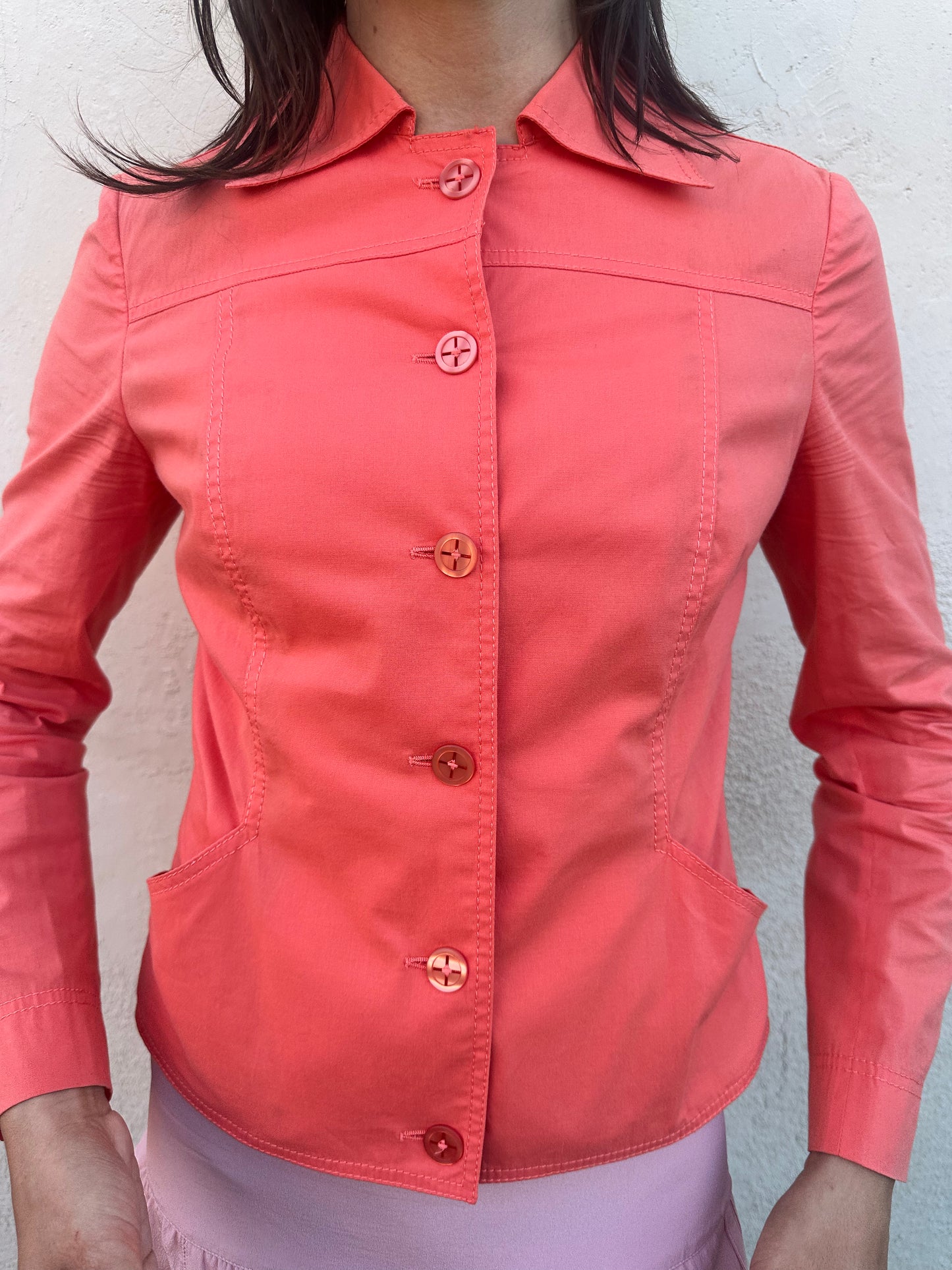 Philosophy di Alberta Ferretti - Peach Light Jacket