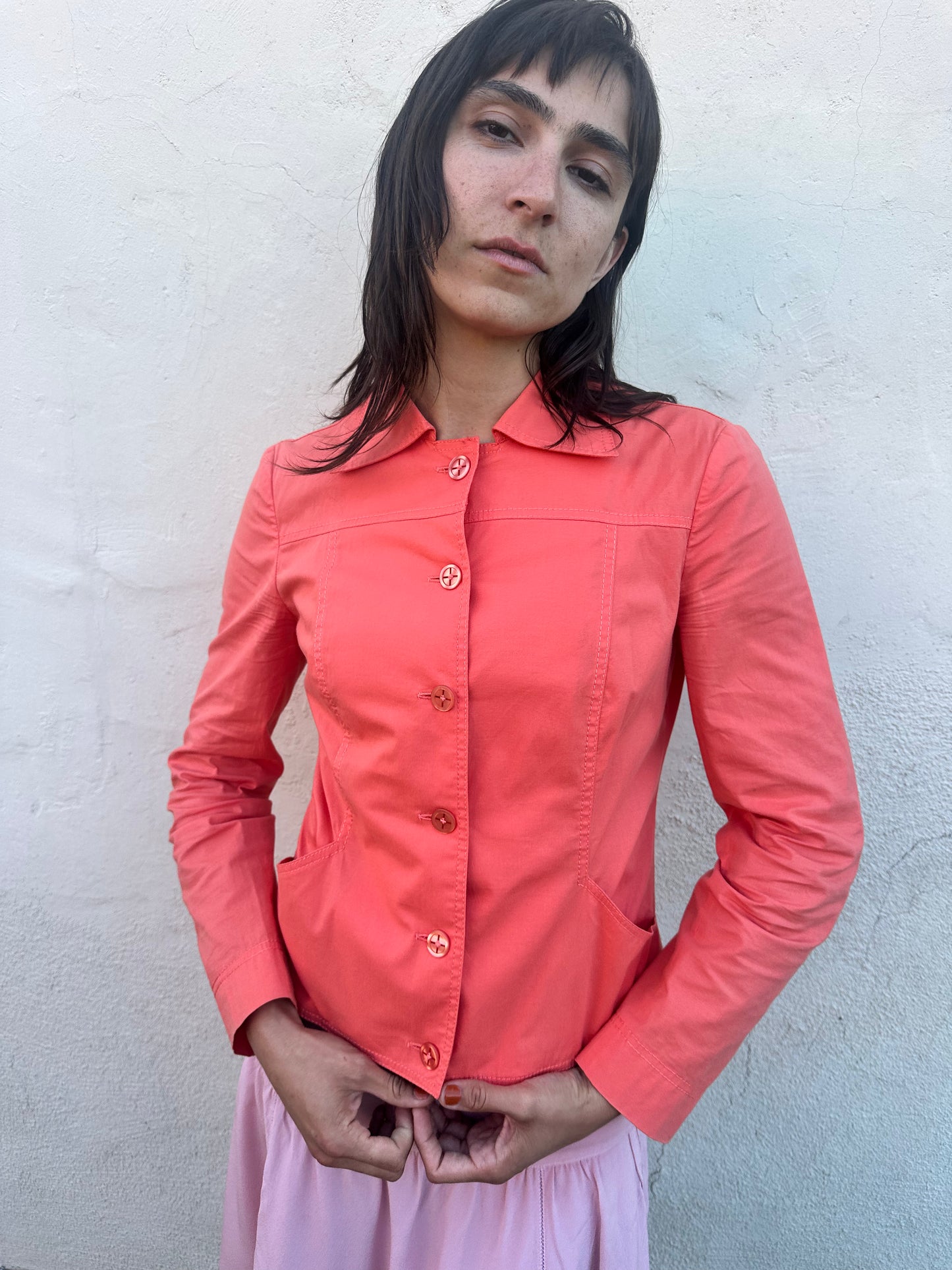 Philosophy di Alberta Ferretti - Peach Light Jacket