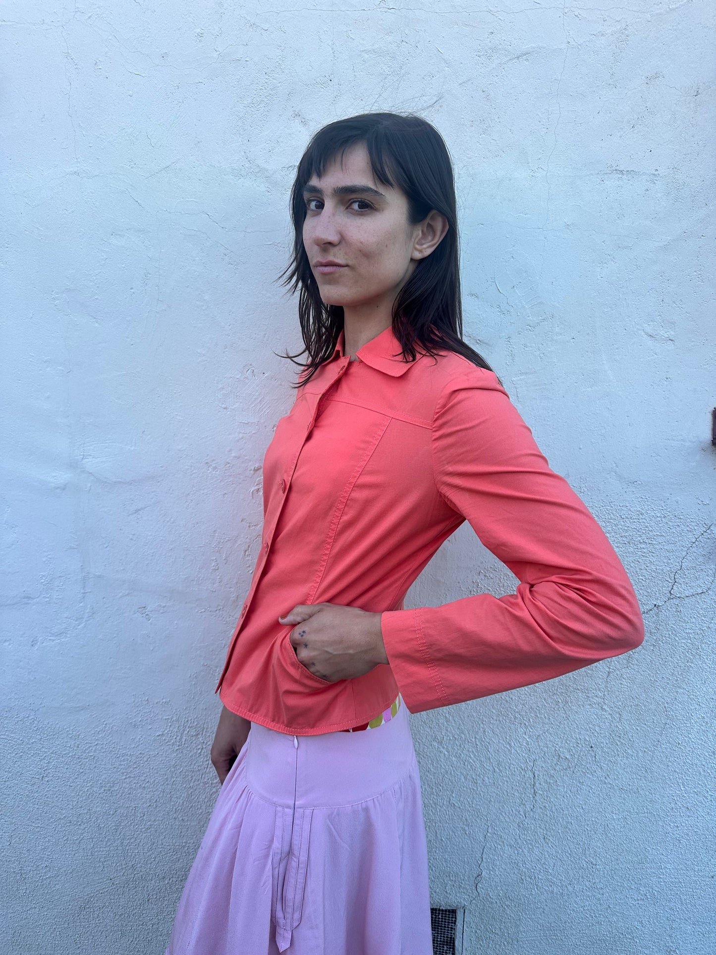 Philosophy di Alberta Ferretti - Peach Light Jacket