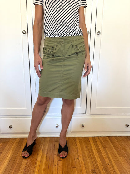 Army Green Skirt