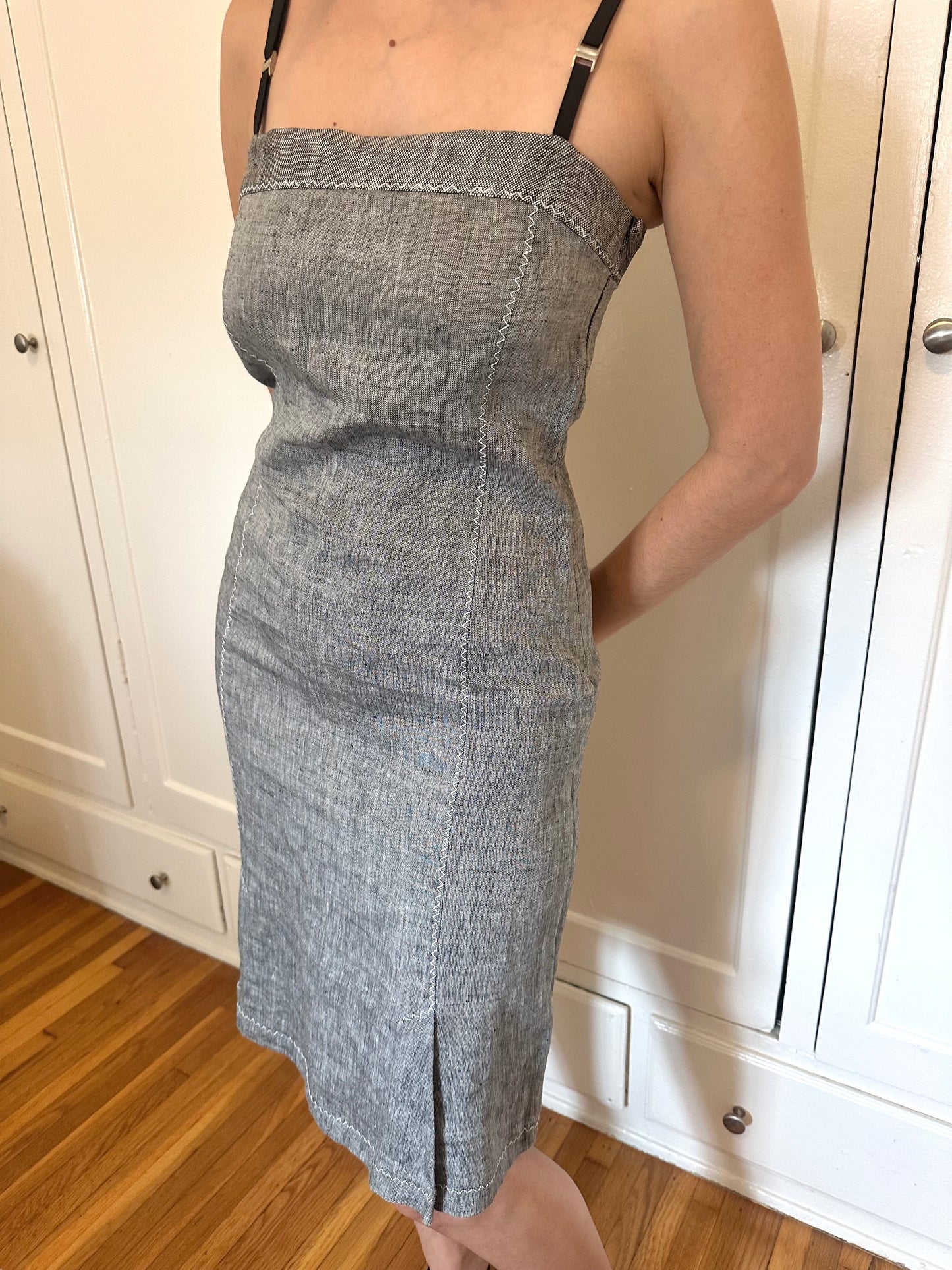 Sportmax - Gray Linen Dress