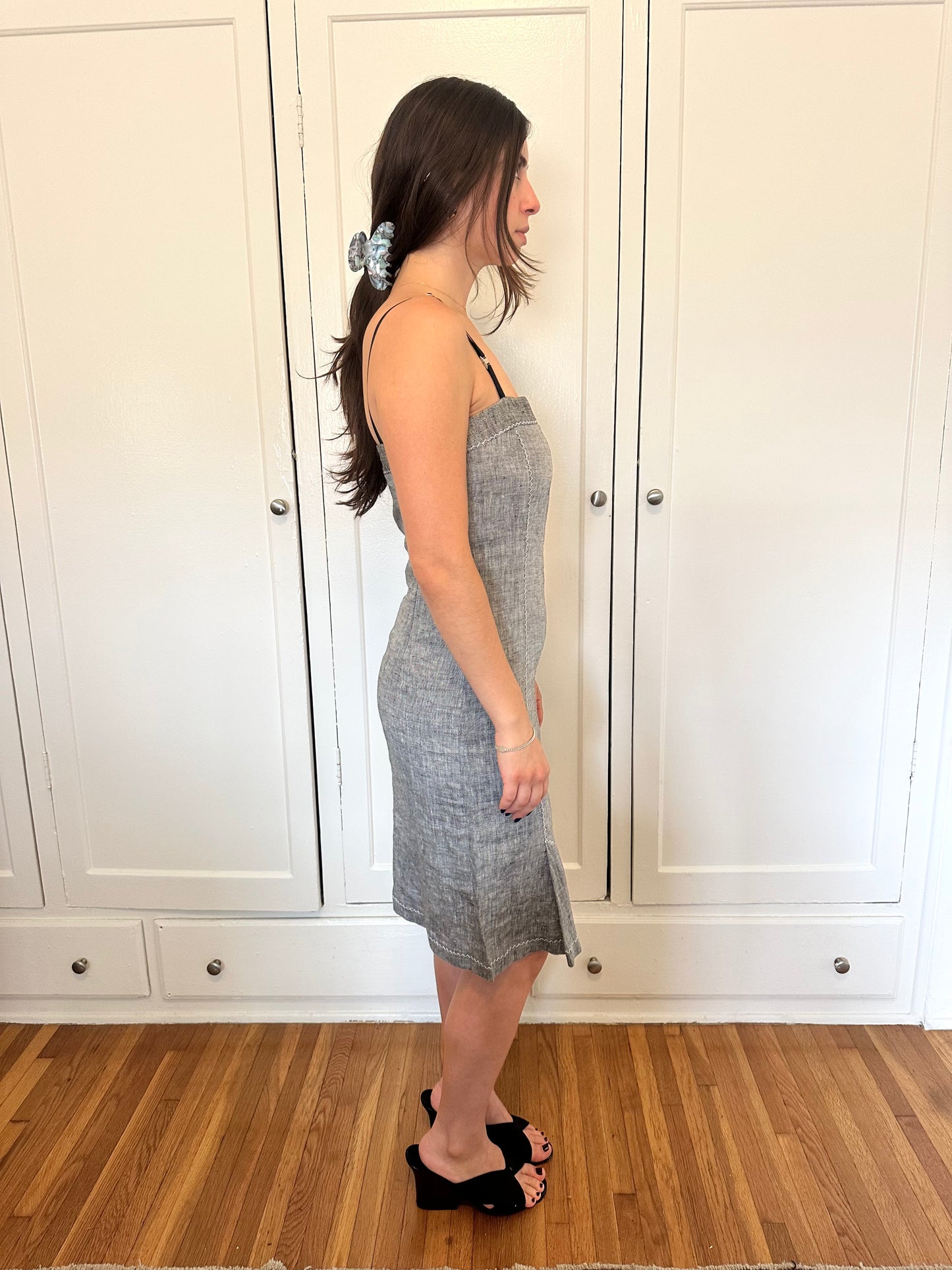 Sportmax - Gray Linen Dress