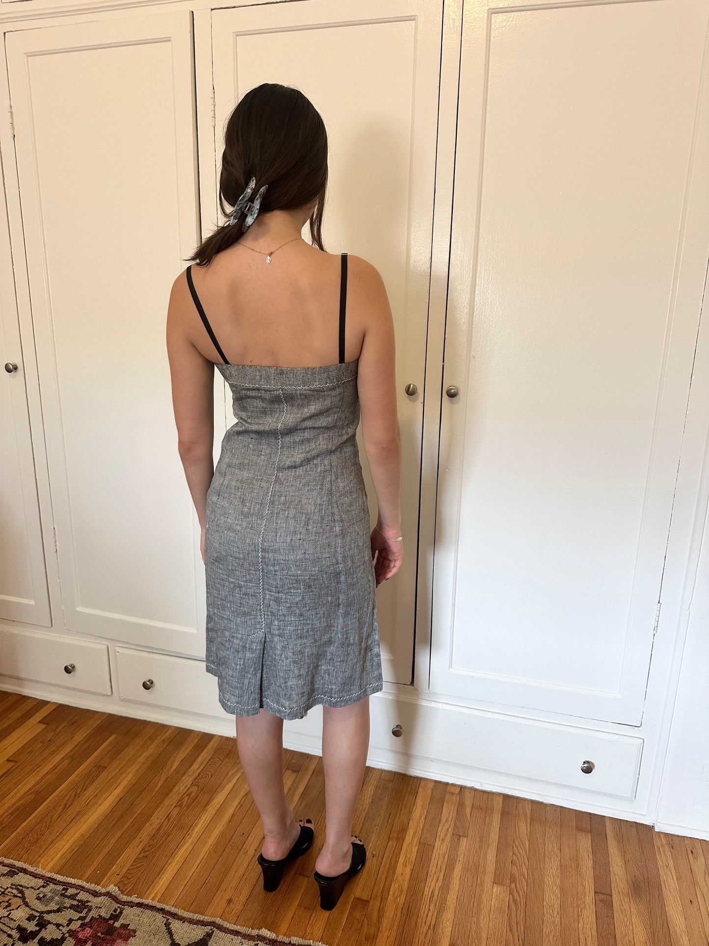 Sportmax - Gray Linen Dress