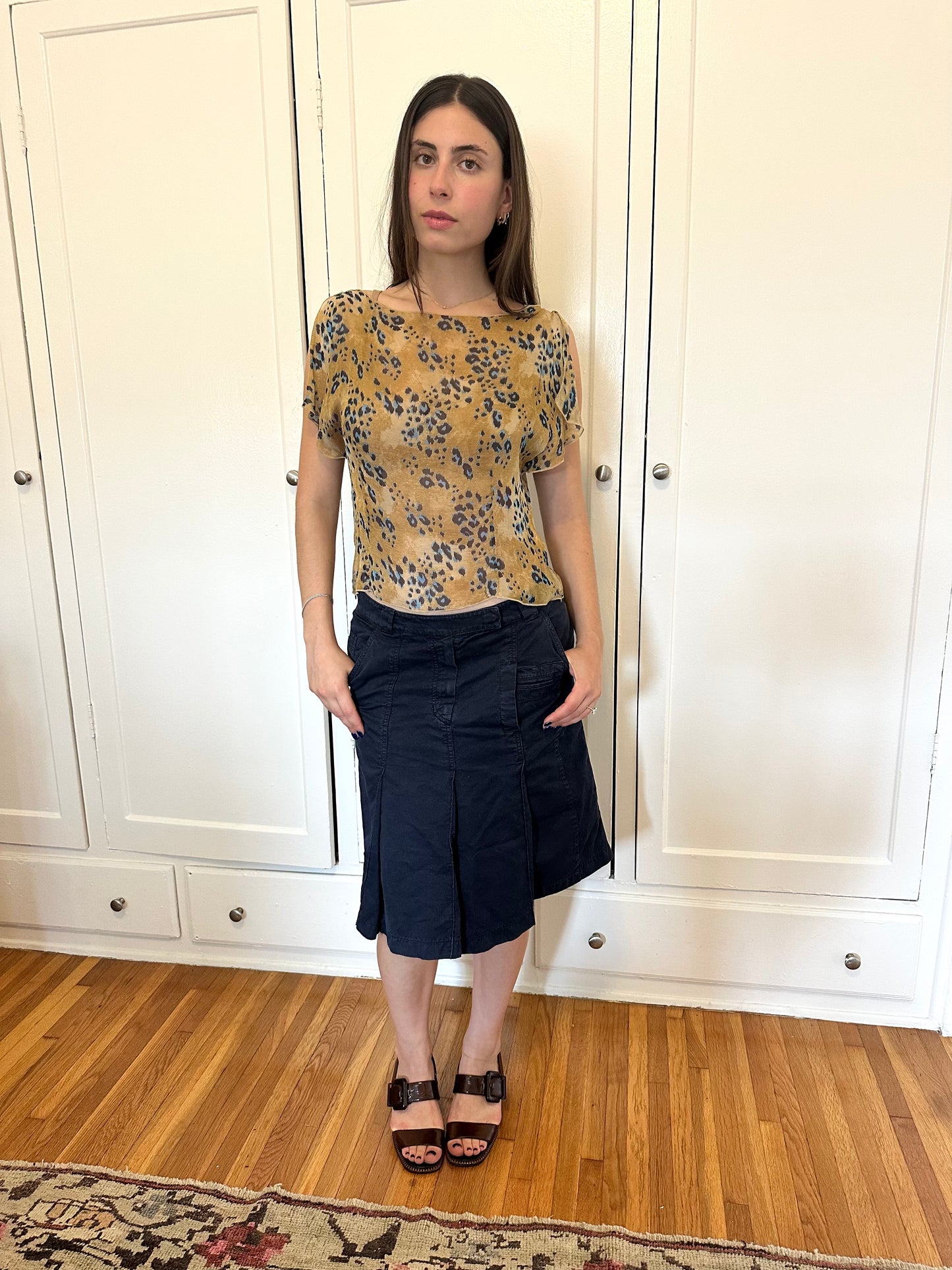 Ungaro Fever - Silk Cheetah Blouse