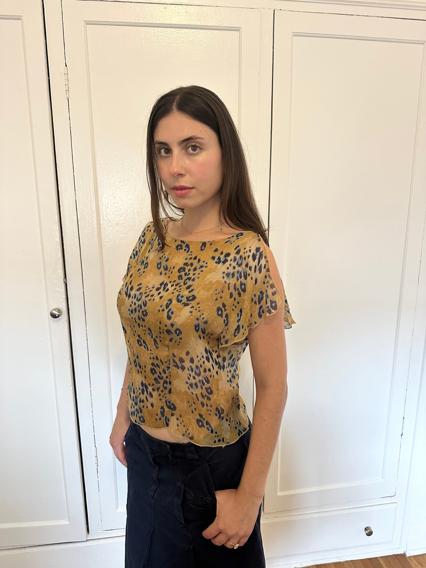 Ungaro Fever - Silk Cheetah Blouse