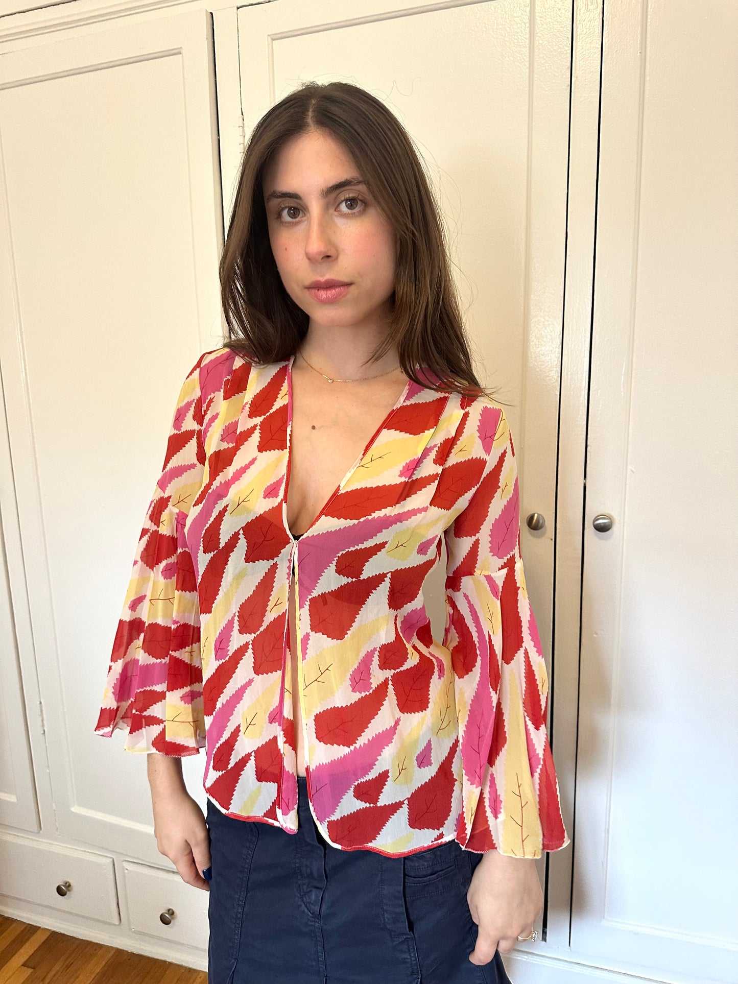 Patrizia Pepe - Chiffon Flounce Blouse