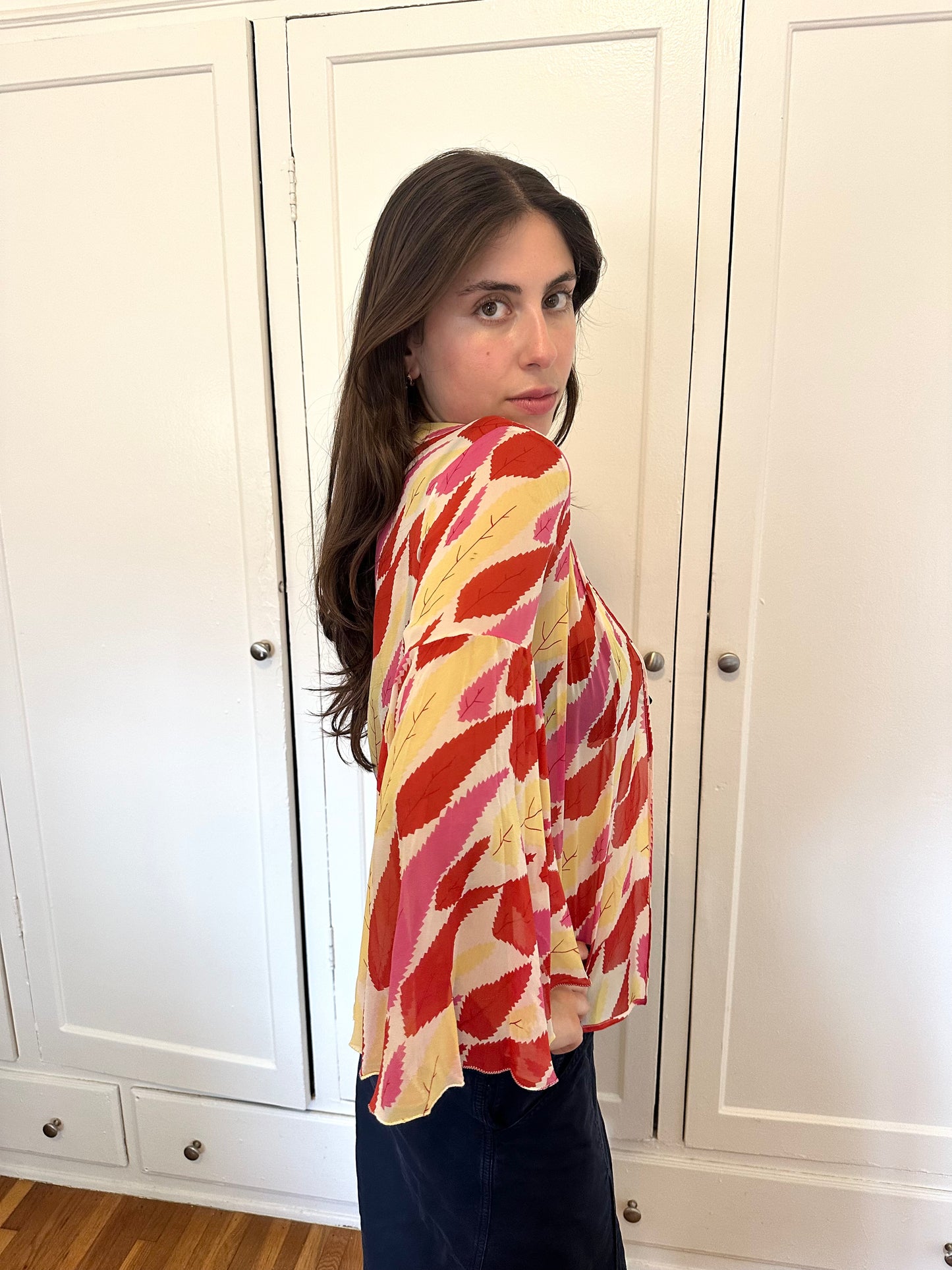 Patrizia Pepe - Chiffon Flounce Blouse