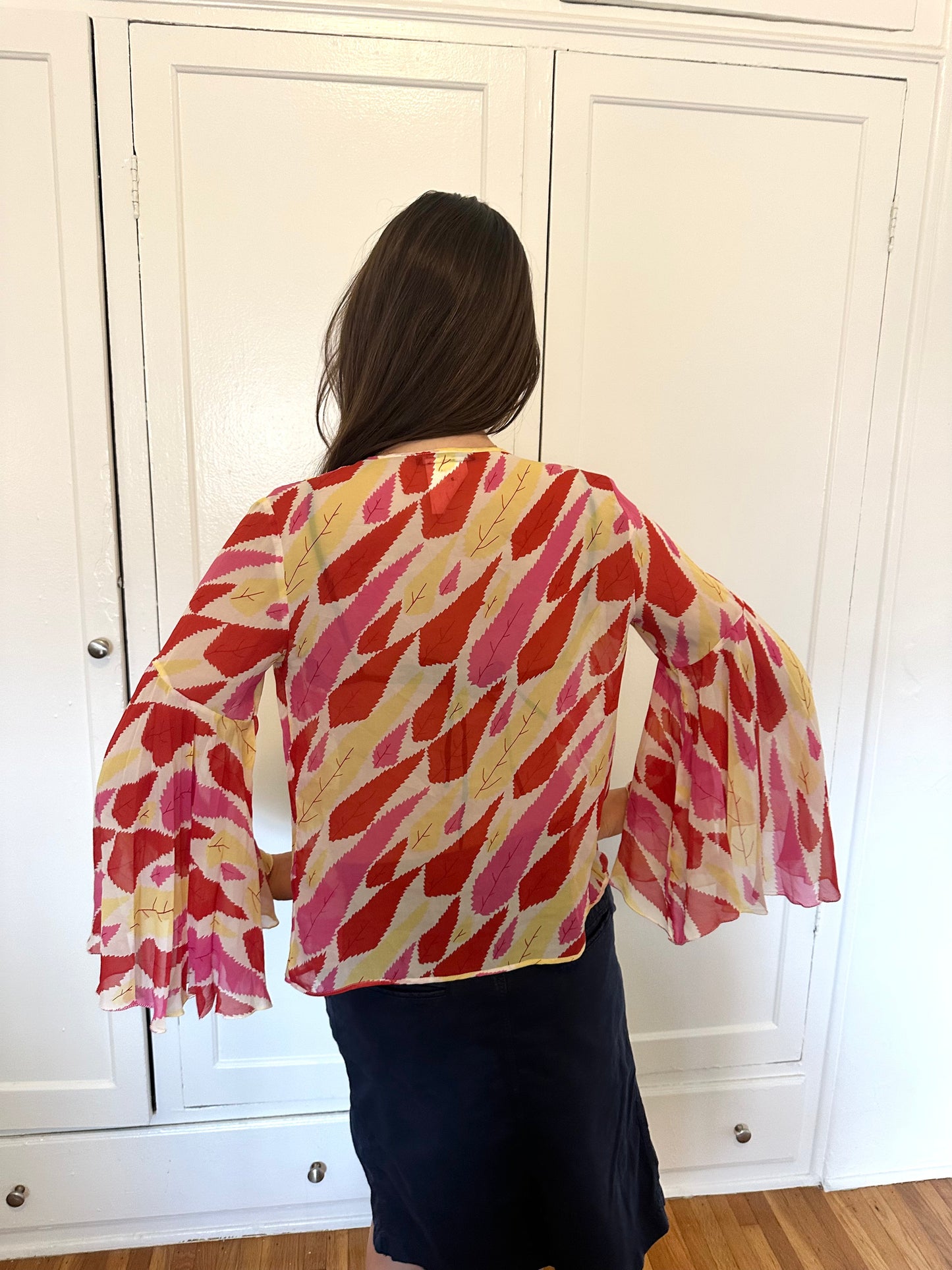 Patrizia Pepe - Chiffon Flounce Blouse