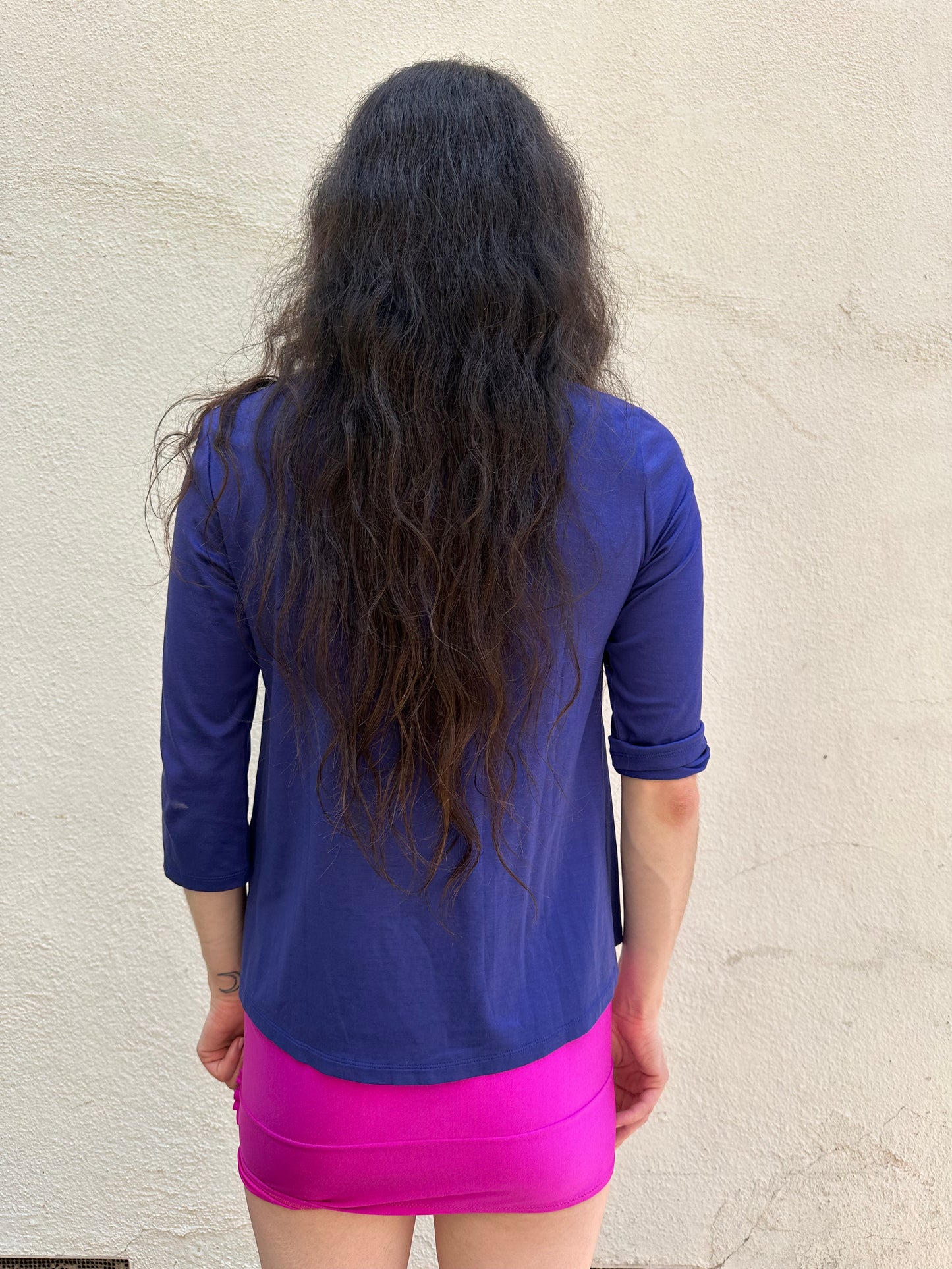 Indigo Sequin T-Shirt