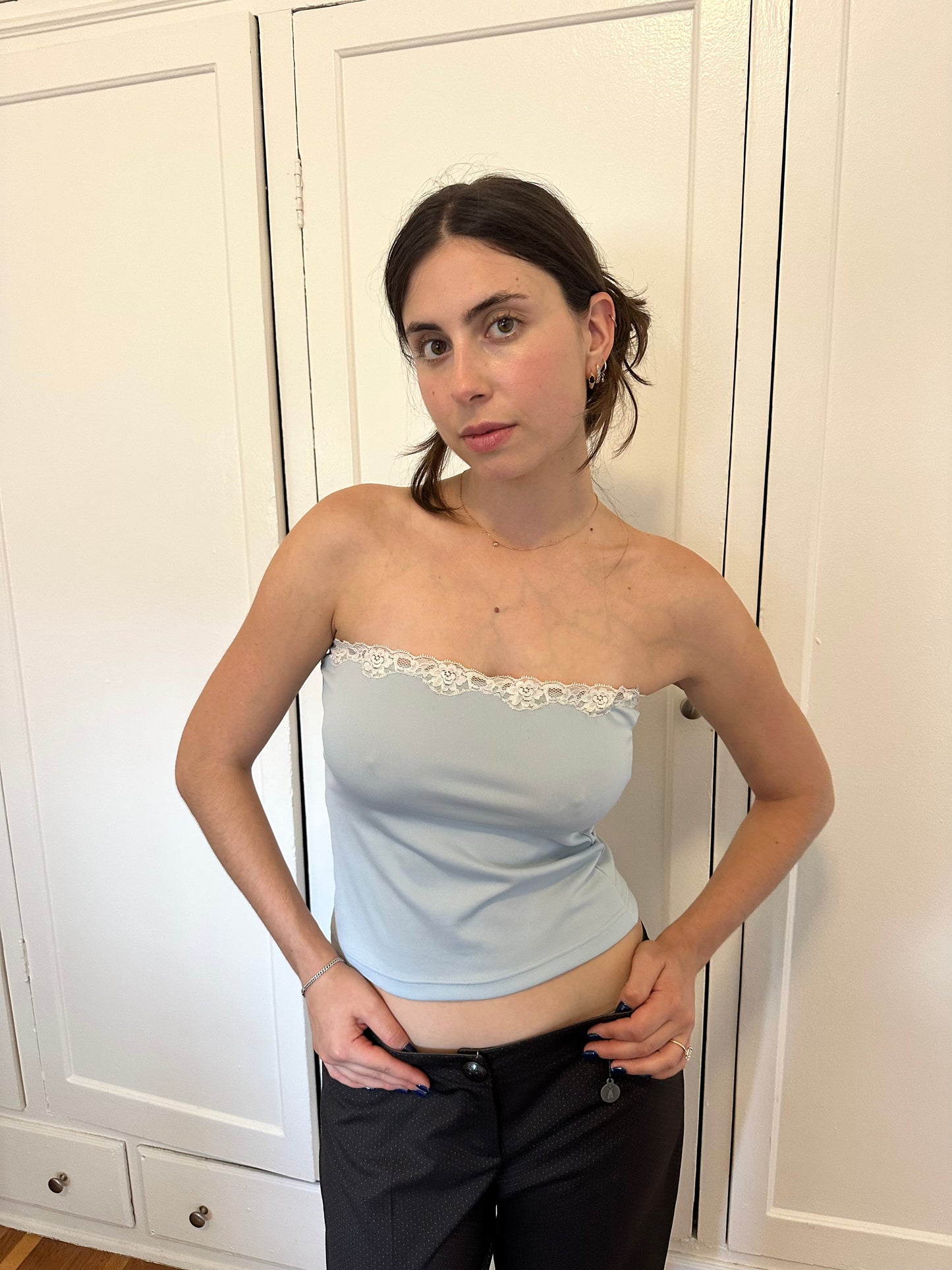 Nanette Lepore - Baby Blue Tube Top