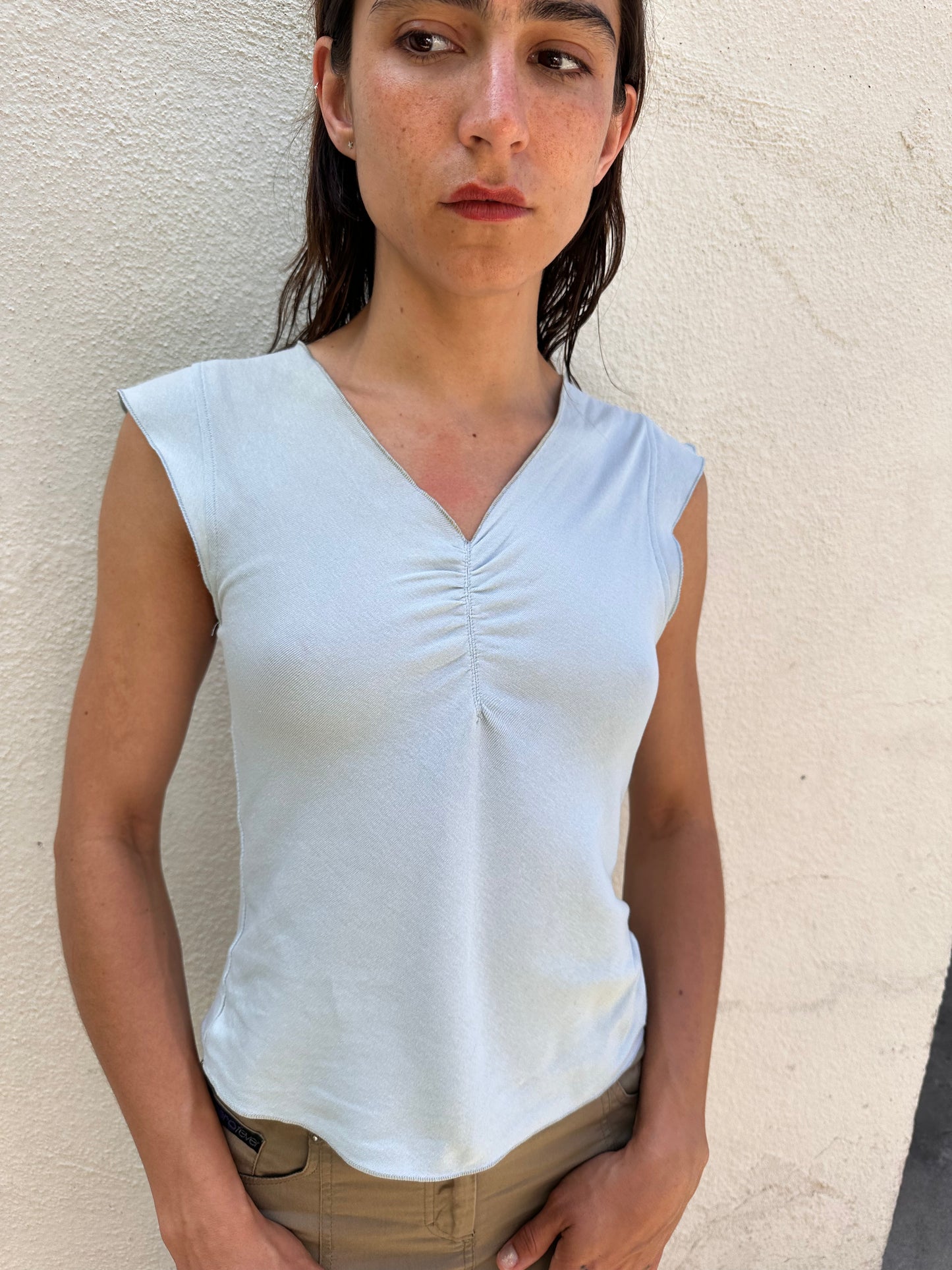 Baby Blue Tank T-Shirt