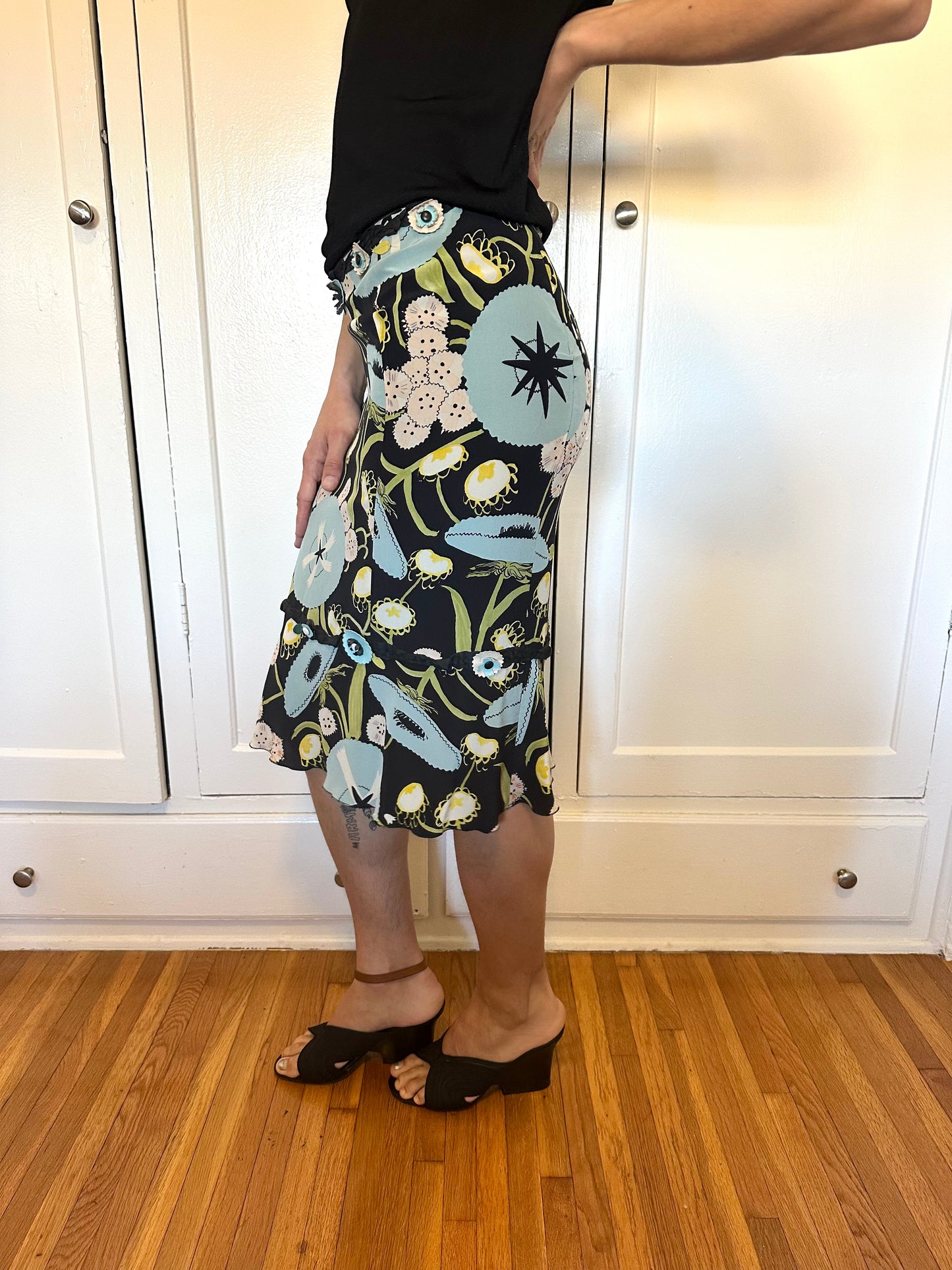 Moschino - Floral Blouse and Skirt Set
