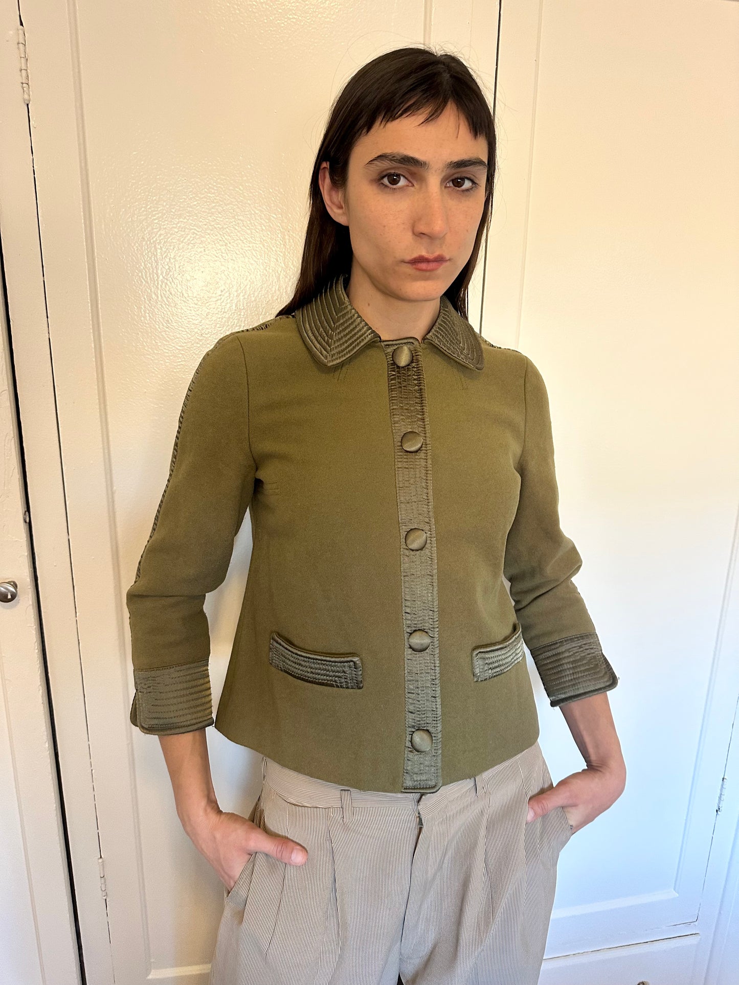 Marc Jacobs - Olive Snap Jacket