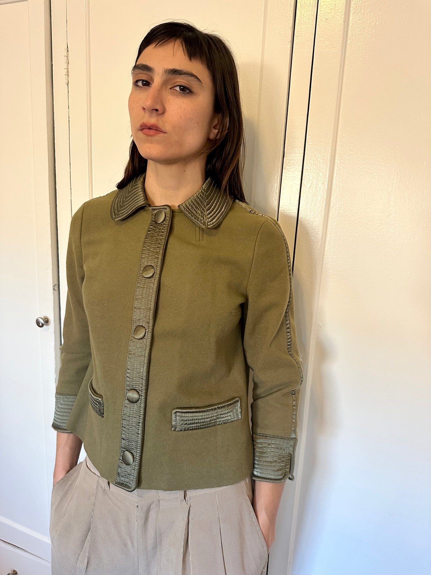 Marc Jacobs - Olive Snap Jacket