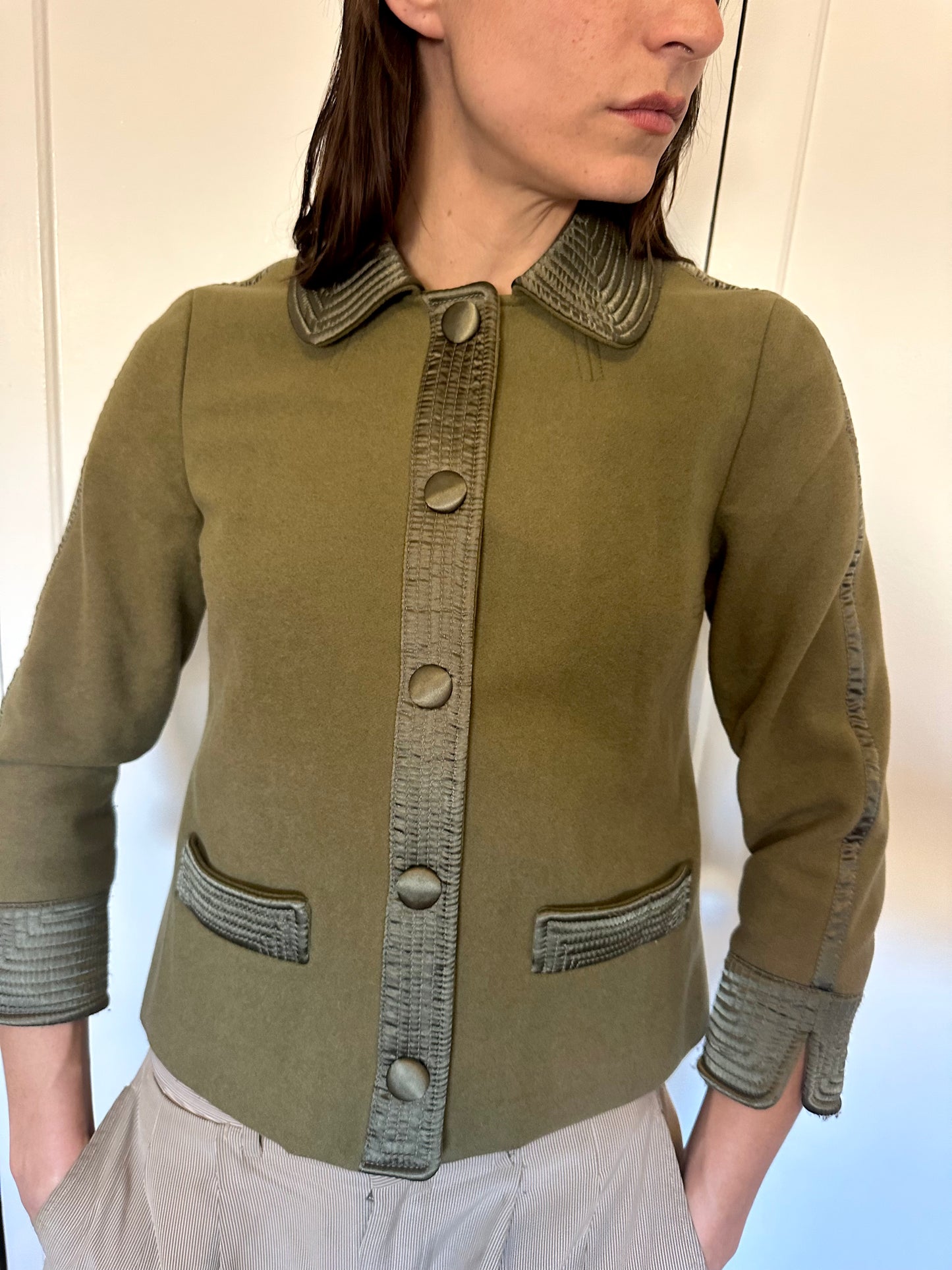 Marc Jacobs - Olive Snap Jacket