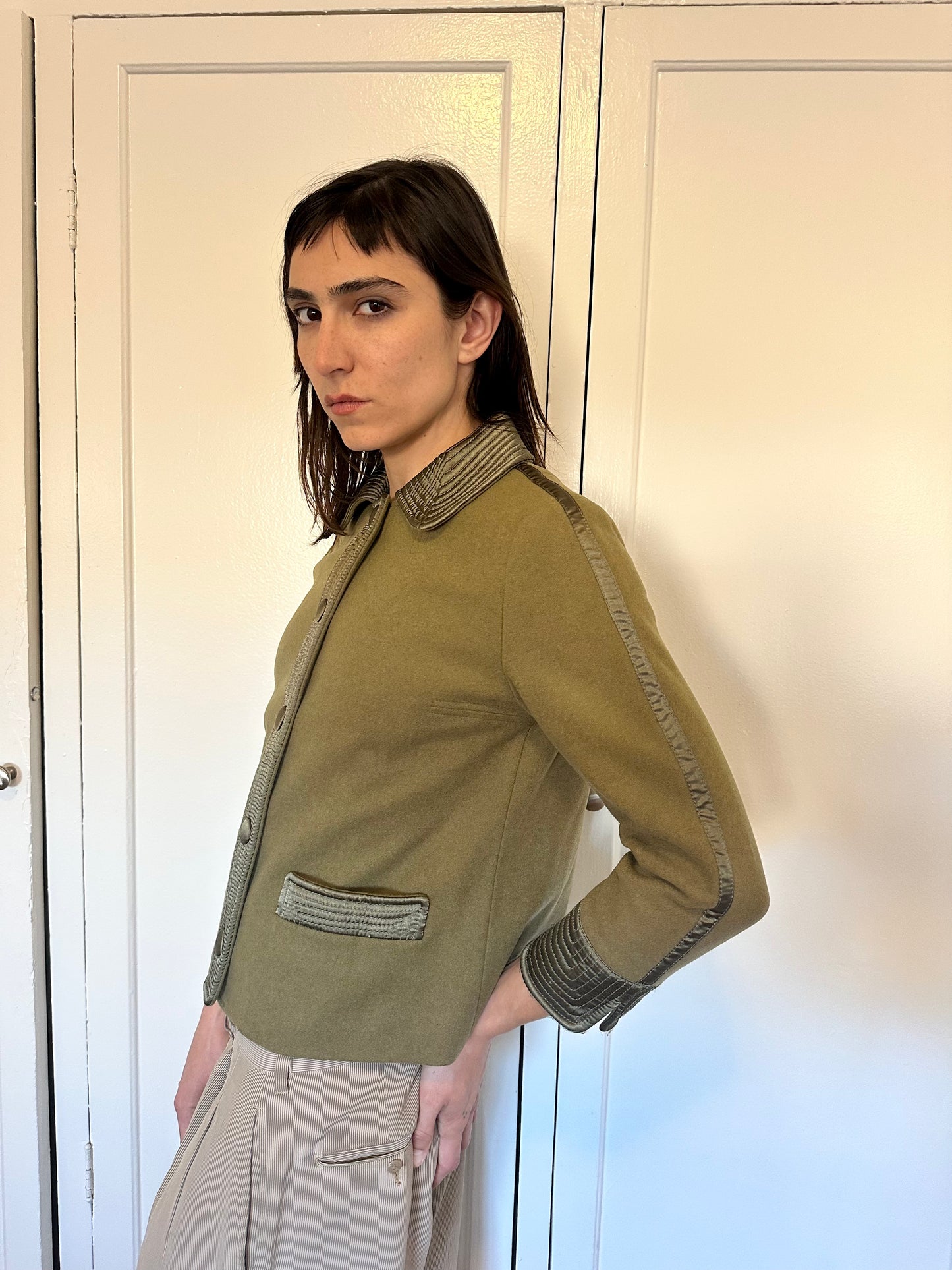 Marc Jacobs - Olive Snap Jacket