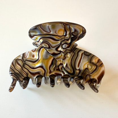 Golden Onyx Large Jaw Clip