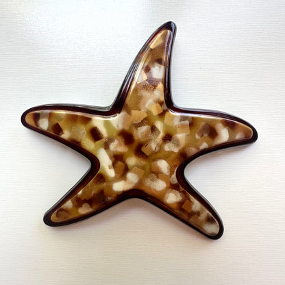 Praline Starfish Large Barrette