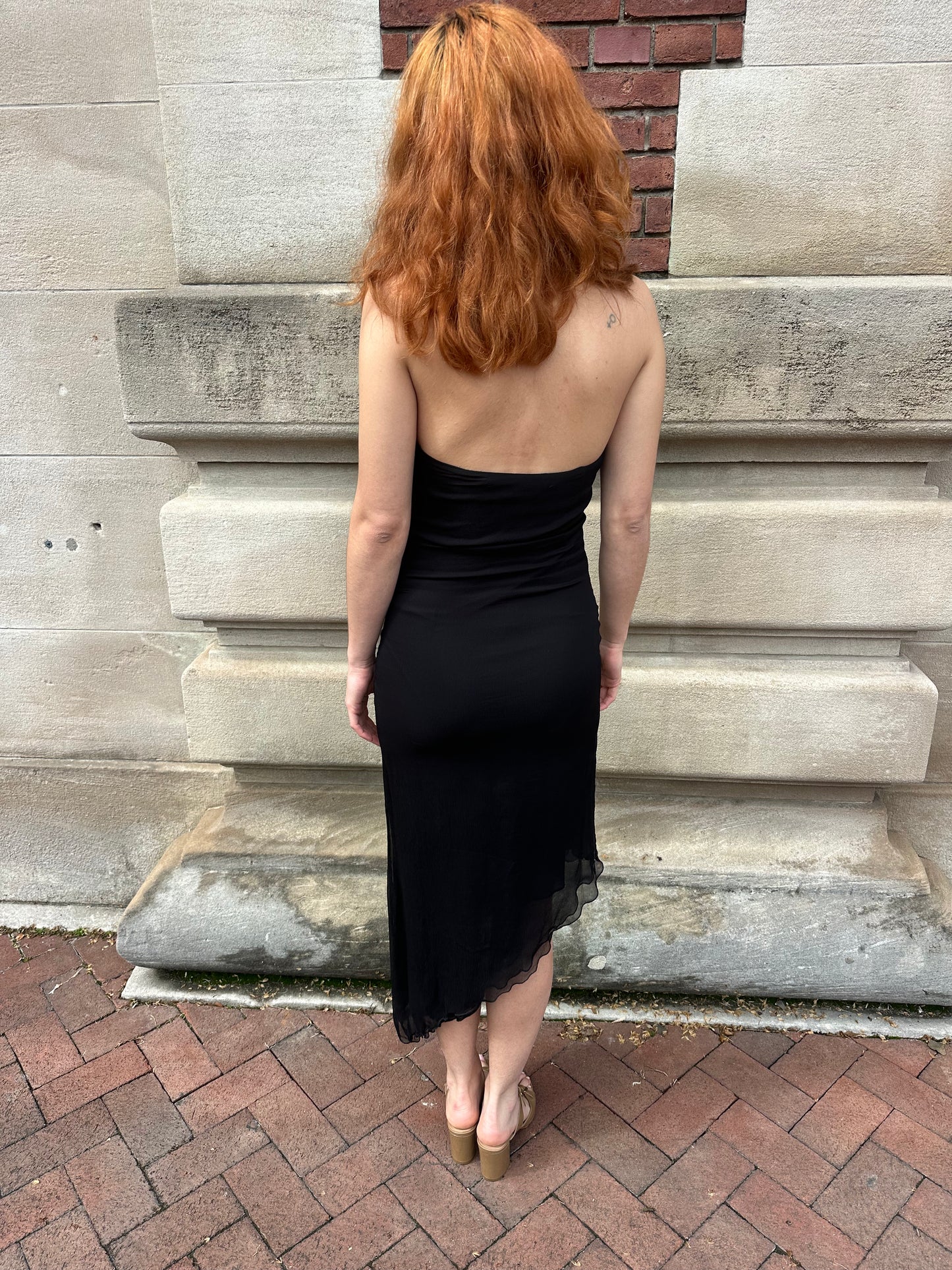 Ungaro Fever - Black Ruffle Dress