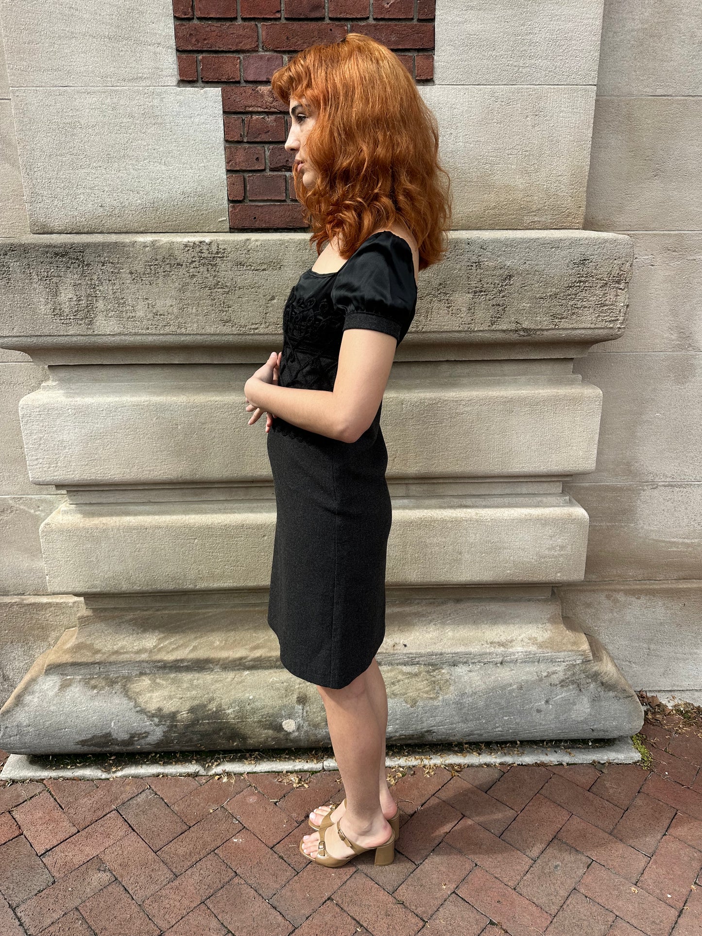 Philosophy di Alberta Ferretti - Wool Embroidered Dress