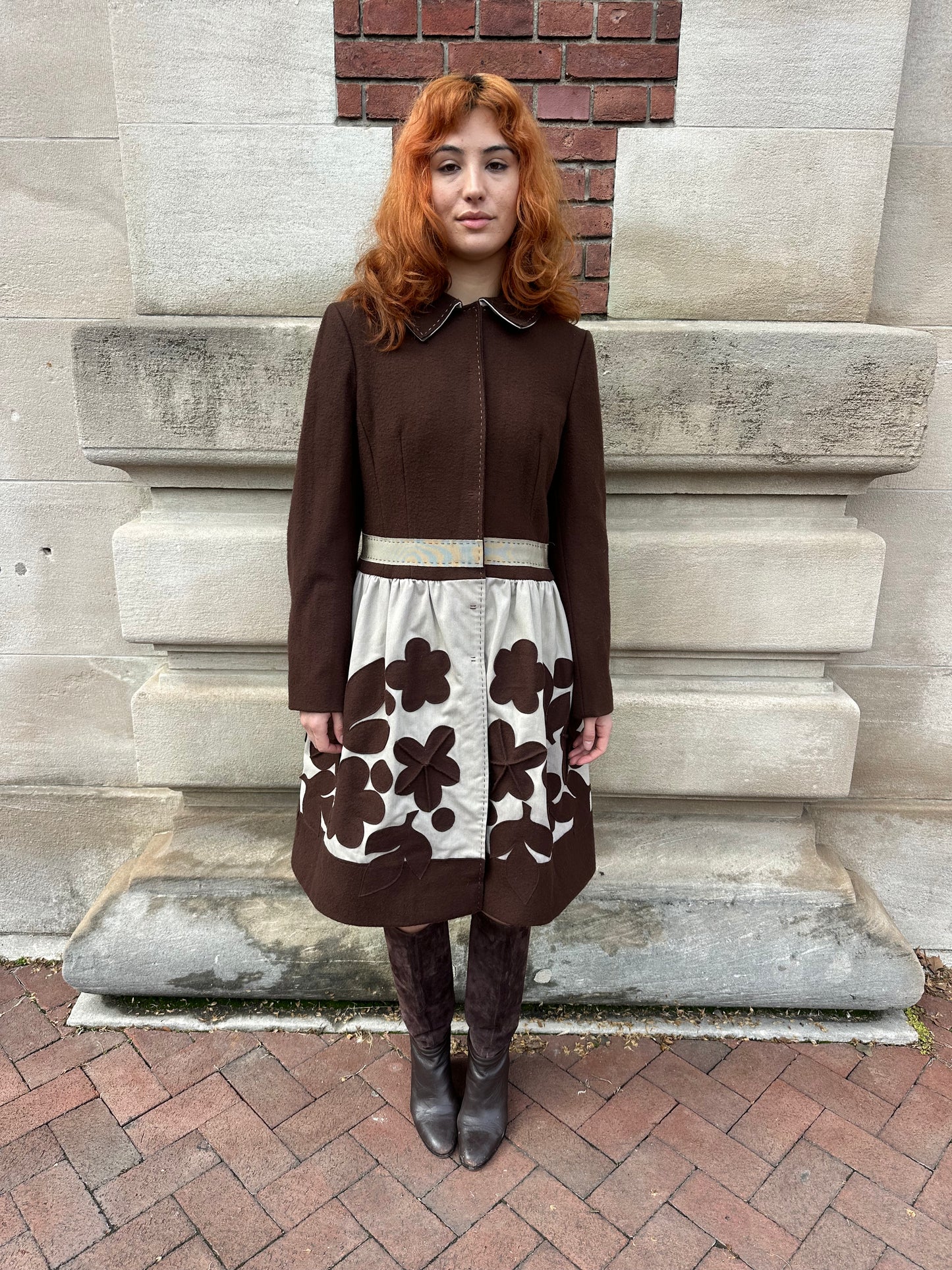 Philosophy di Alberta Ferretti - Patch Babydoll Coat