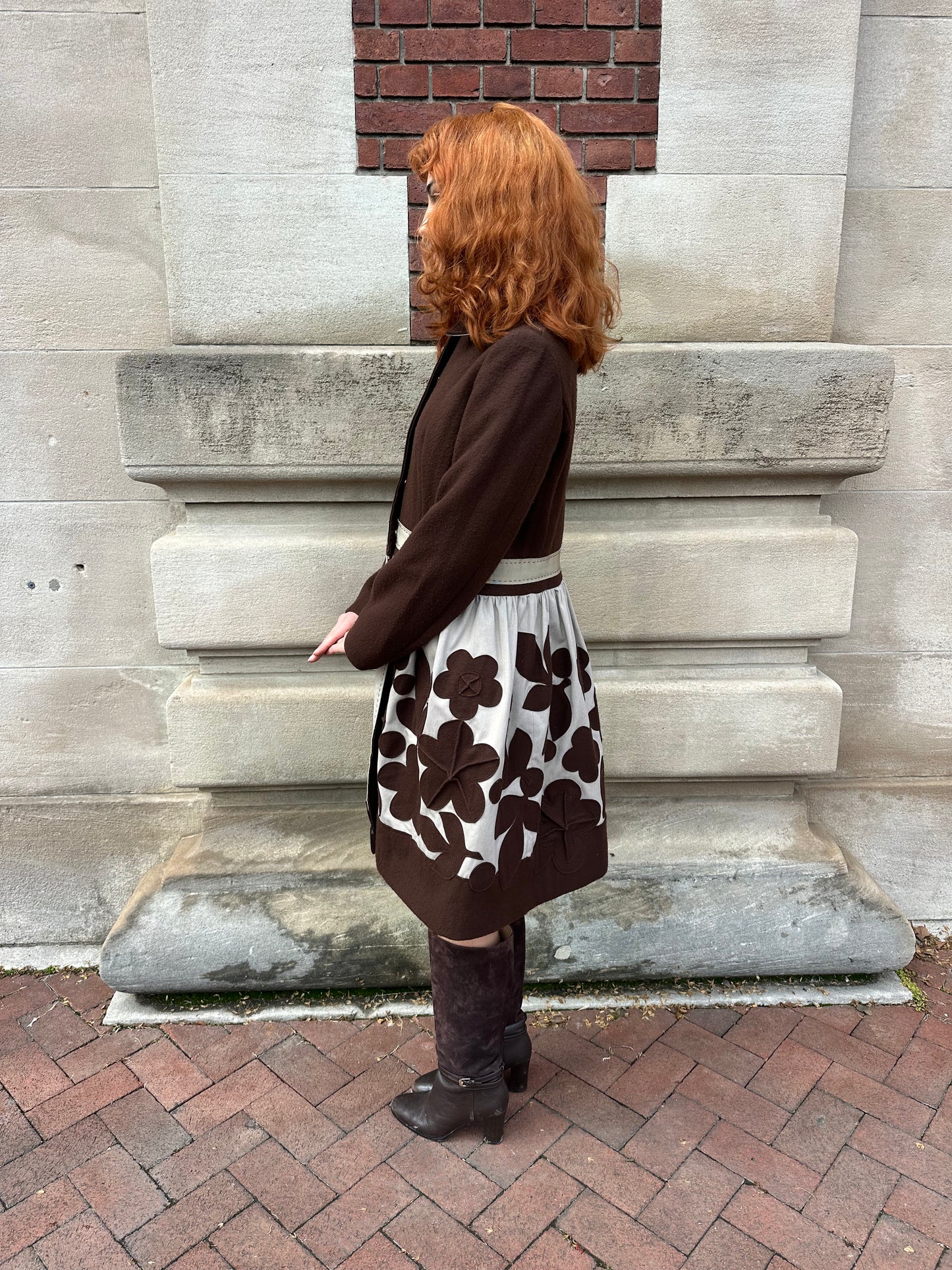 Philosophy di Alberta Ferretti - Patch Babydoll Coat