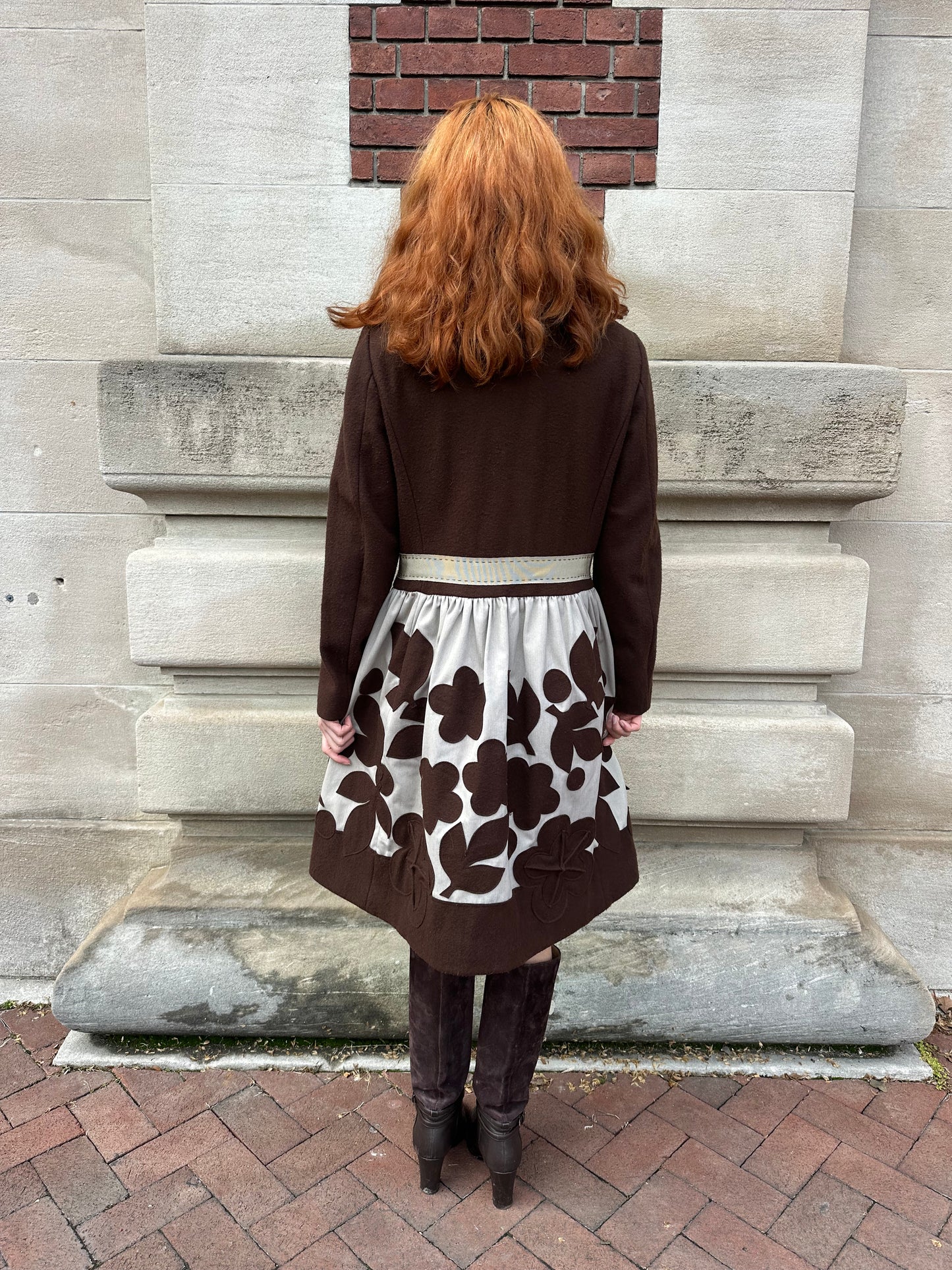 Philosophy di Alberta Ferretti - Patch Babydoll Coat