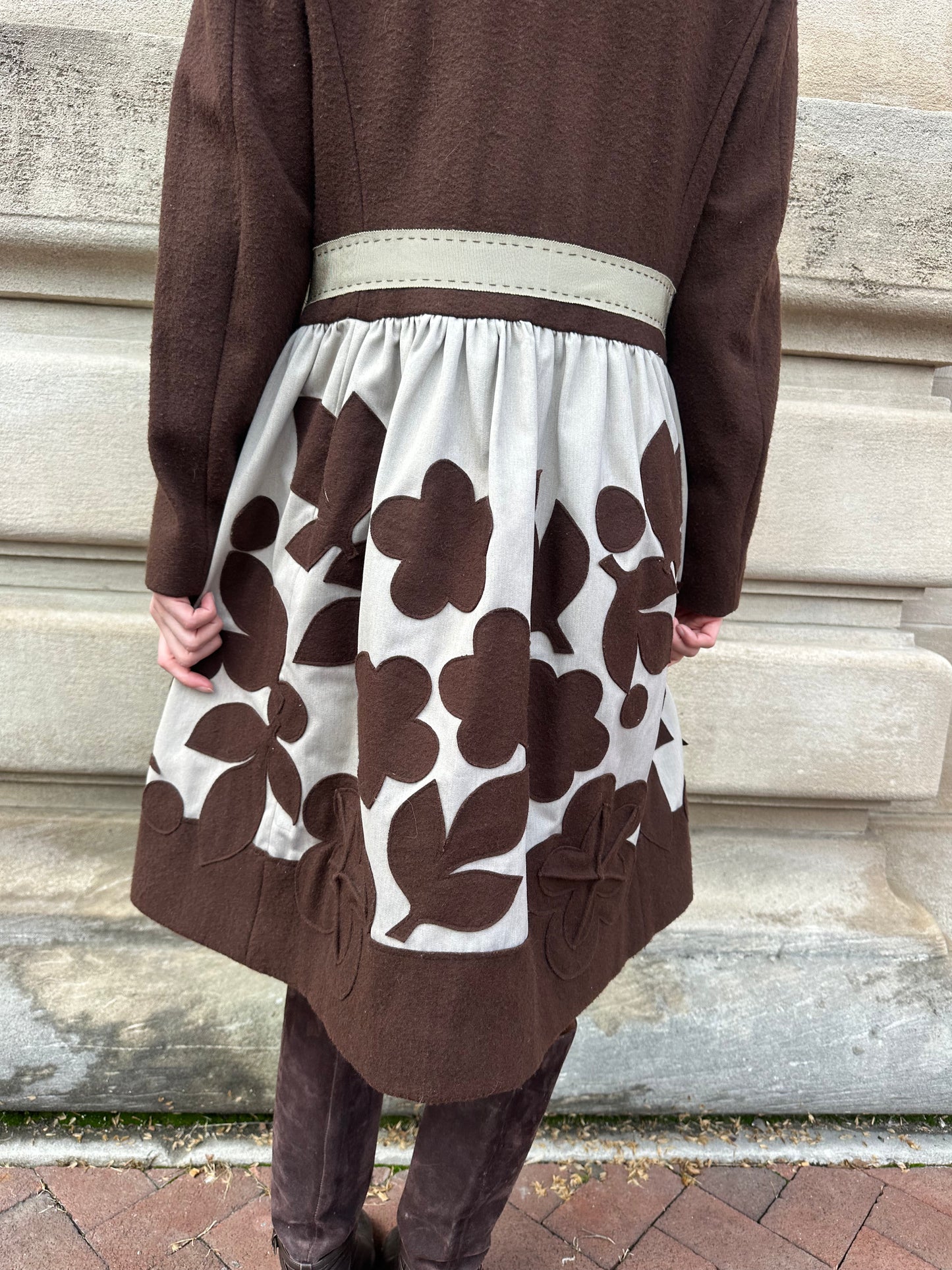Philosophy di Alberta Ferretti - Patch Babydoll Coat