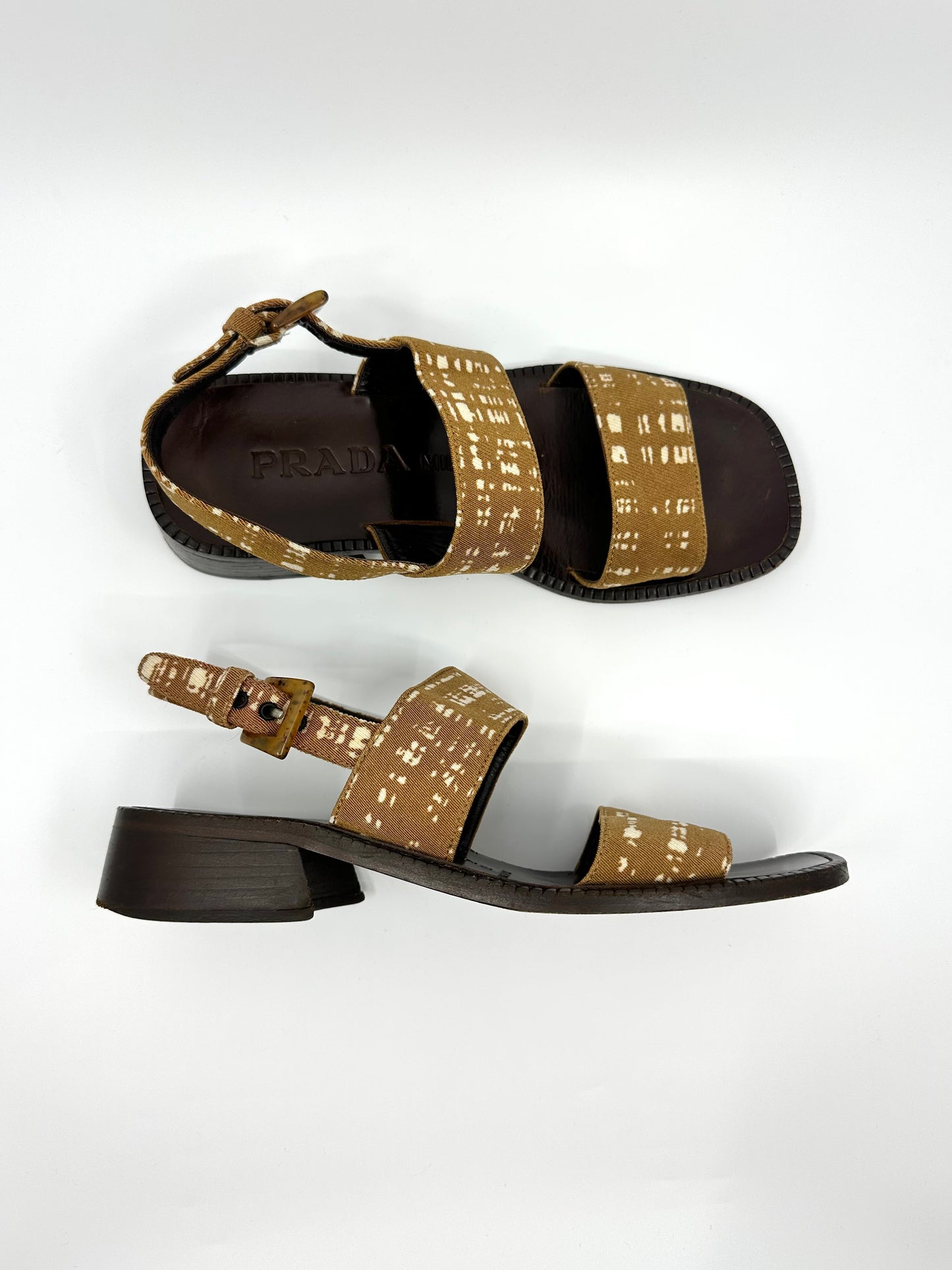 Spring 1996 Tweed Sandals